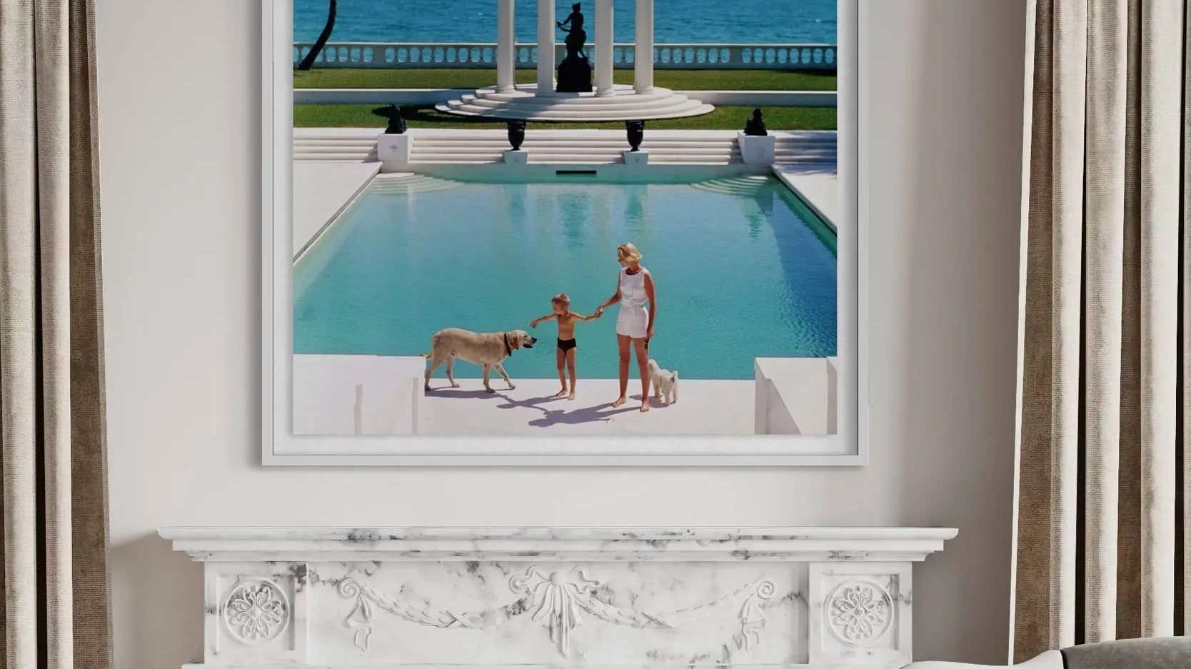 Slim Aarons Wall Art: Bringing Poolside Glamour Home The Picturalist