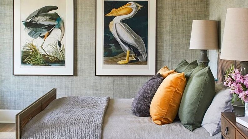 Cottage Living with Audubon's Birds of America