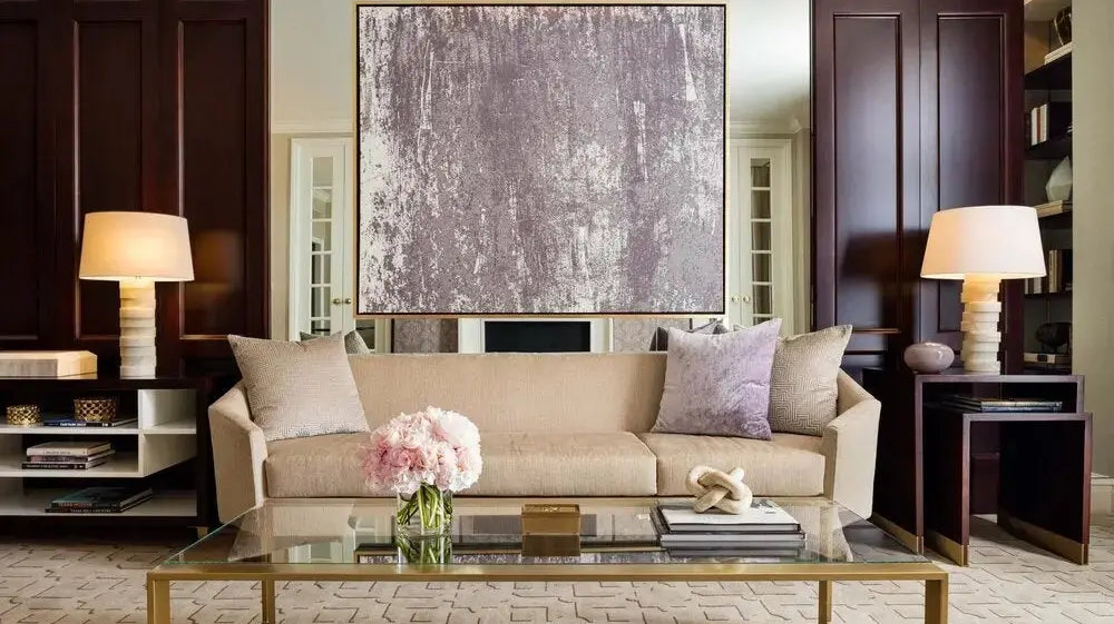 Bespoke framed art prints created by The Picturalist for Mansion on Turtle Creek in Dallas, curated with Thomas Pheasant for luxury hospitality interiors.