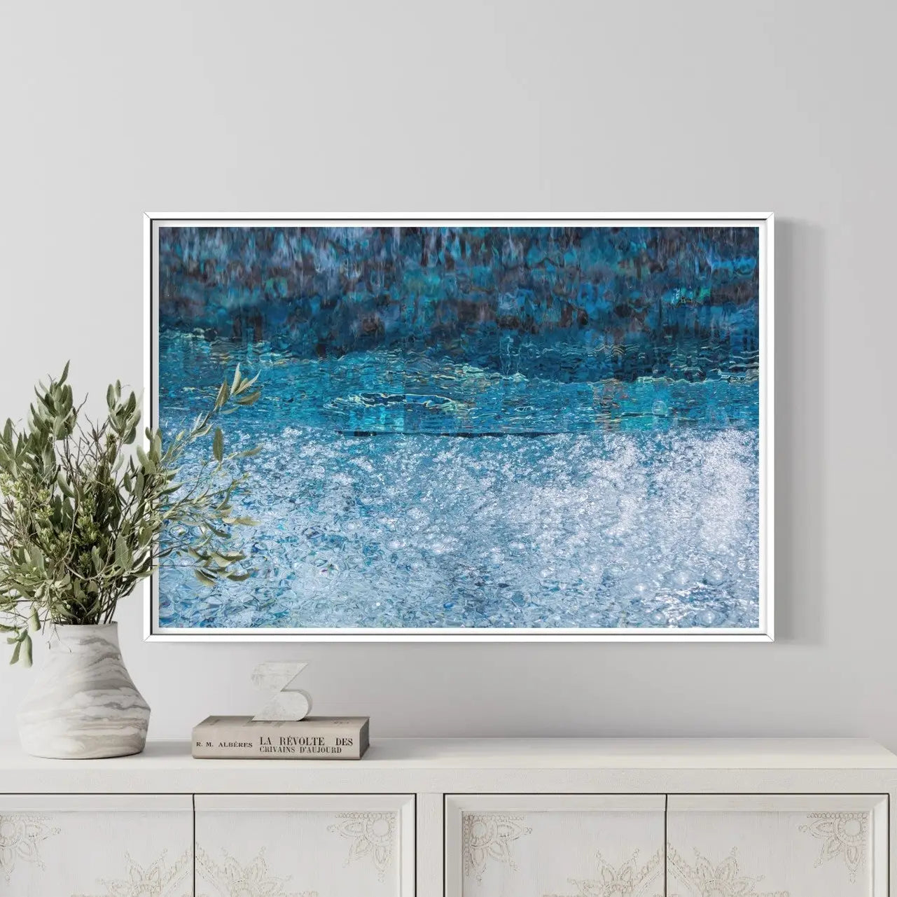 Black and white botanical nature photography by Ana Bonet, framed print by The Picturalist
