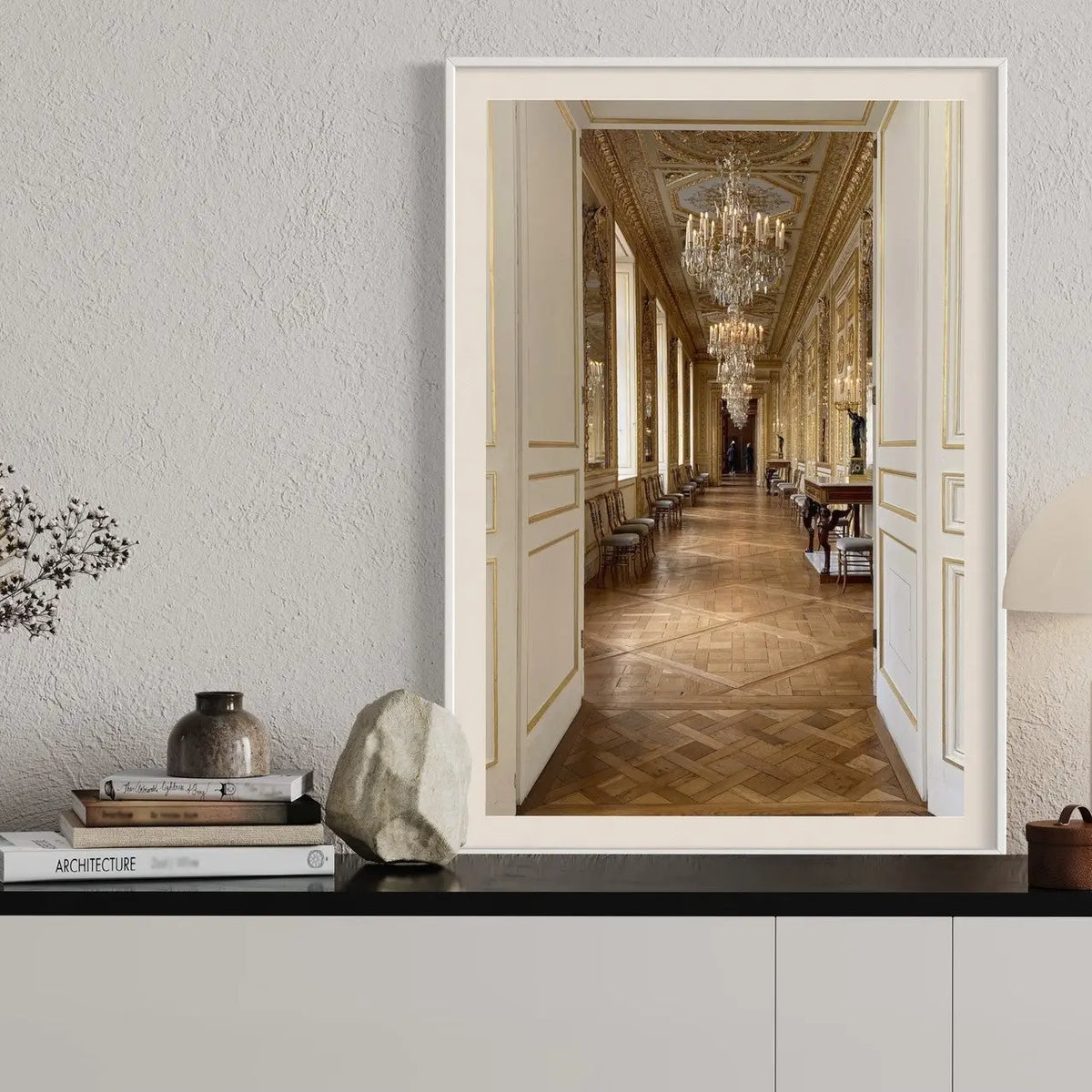 Botanical and architecture photography by Baptiste Marsac, framed print by The Picturalist