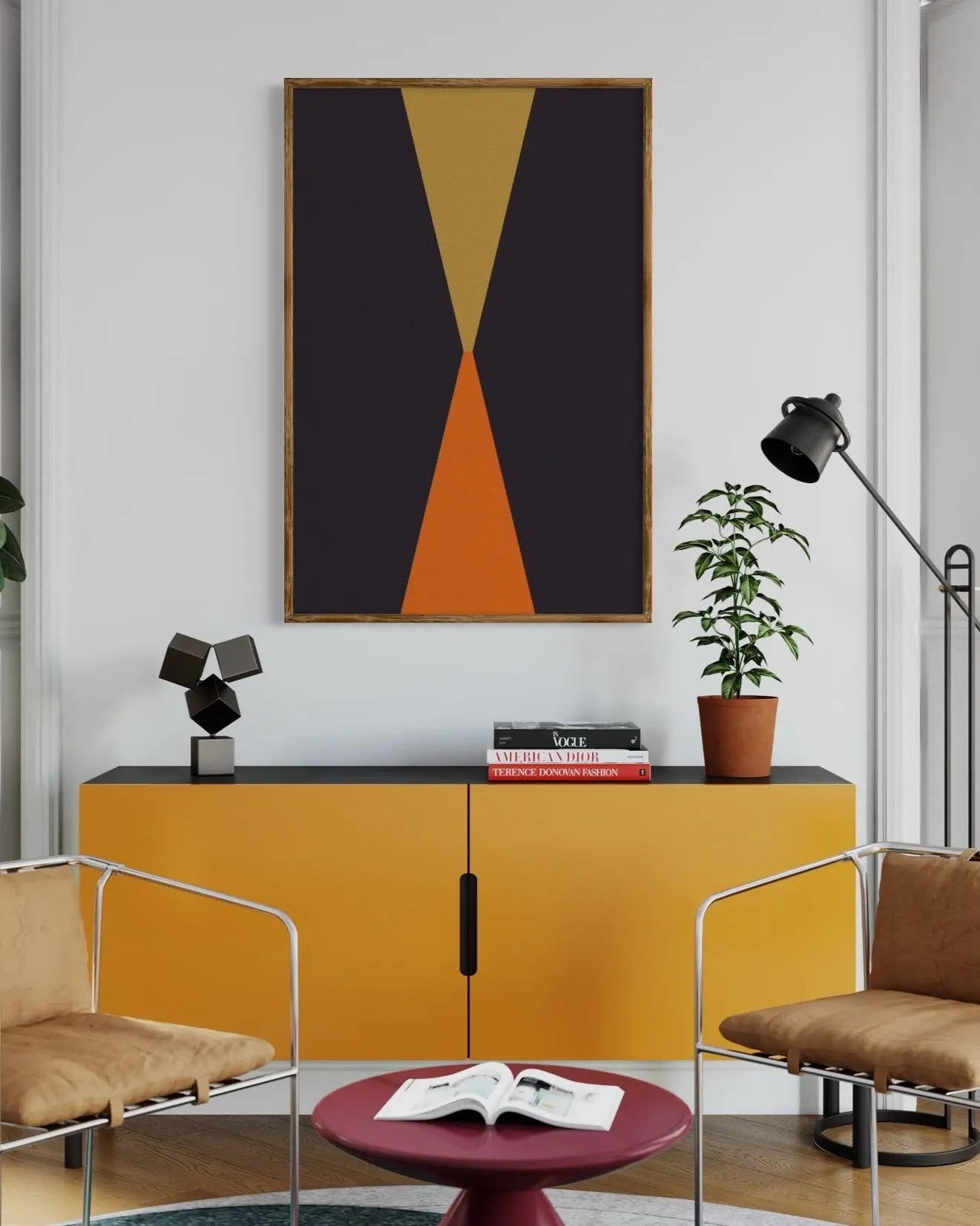 Time Is All We Have by Francesco Alessandrini featured in an elegant interior space