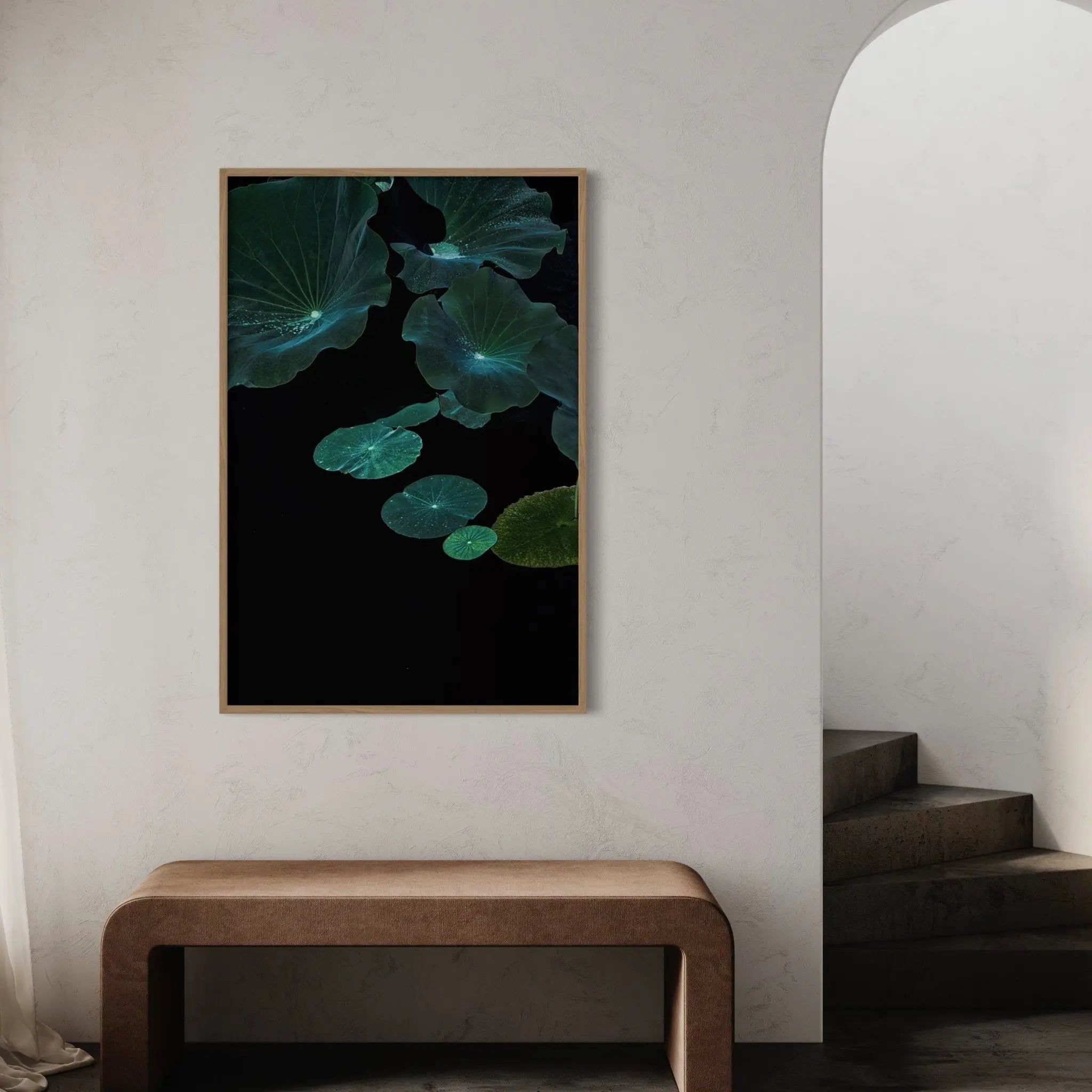 Flying Lotus by Ana Bonet featured in an elegant interior space