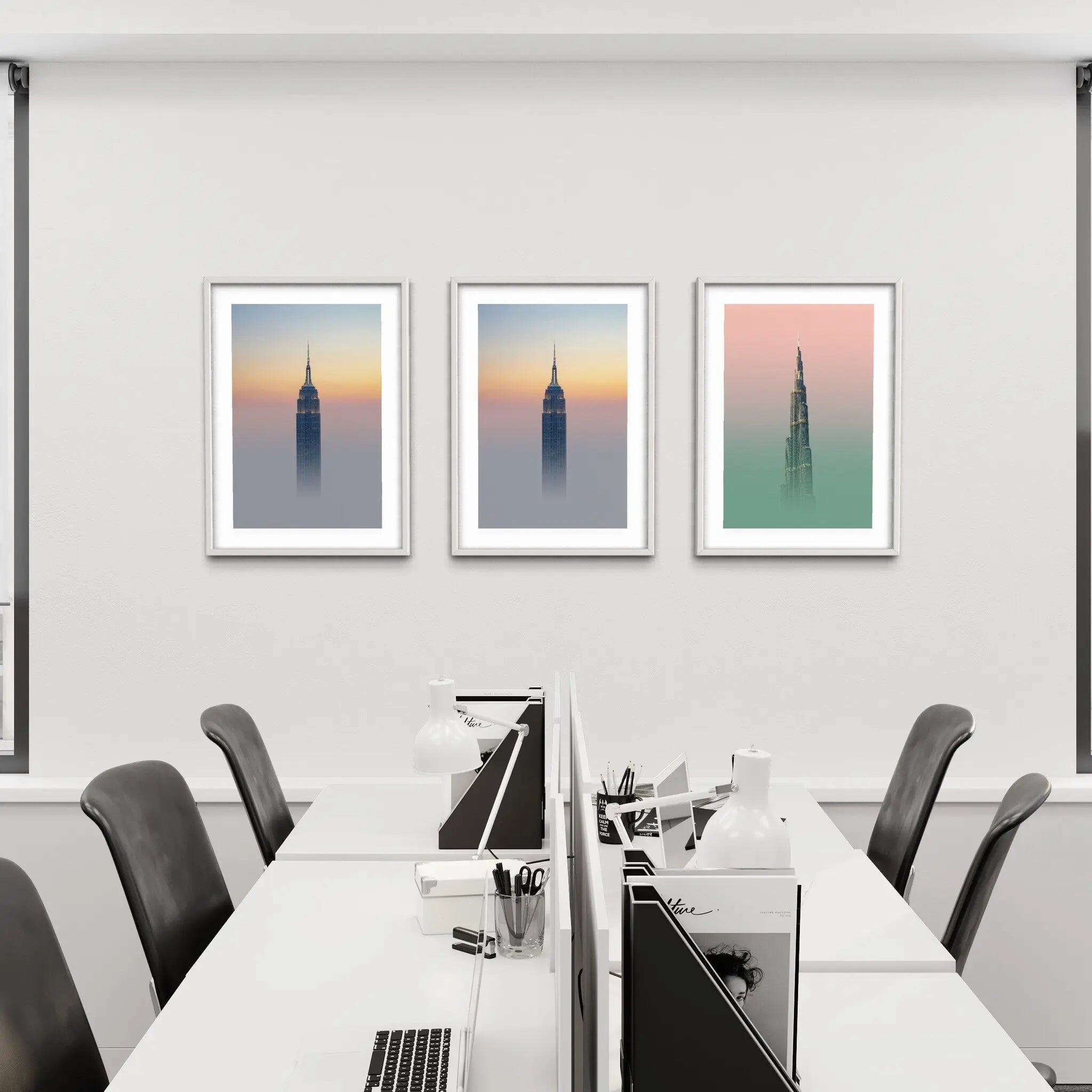 Tall Series II by Francesco Alessandrini showcased in a designer room setting