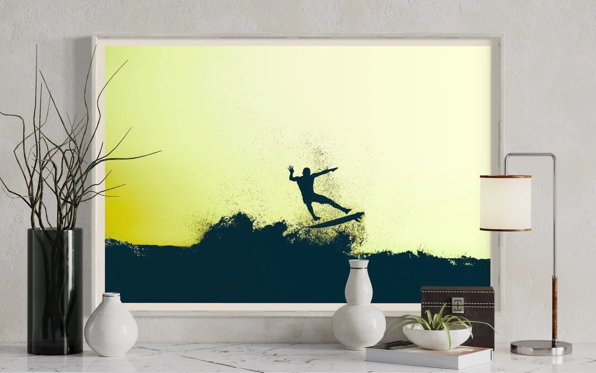 Equilibrium by Enric Gener showcased in a designer room setting