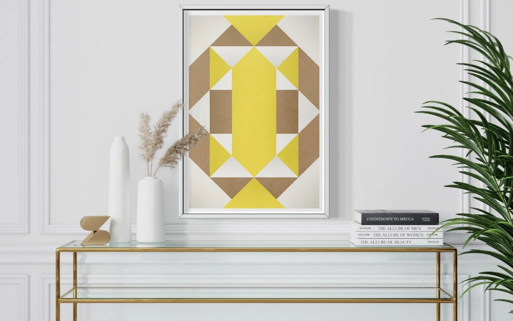 Tribal by Alejandro Franseschini displayed in a modern living room interior
