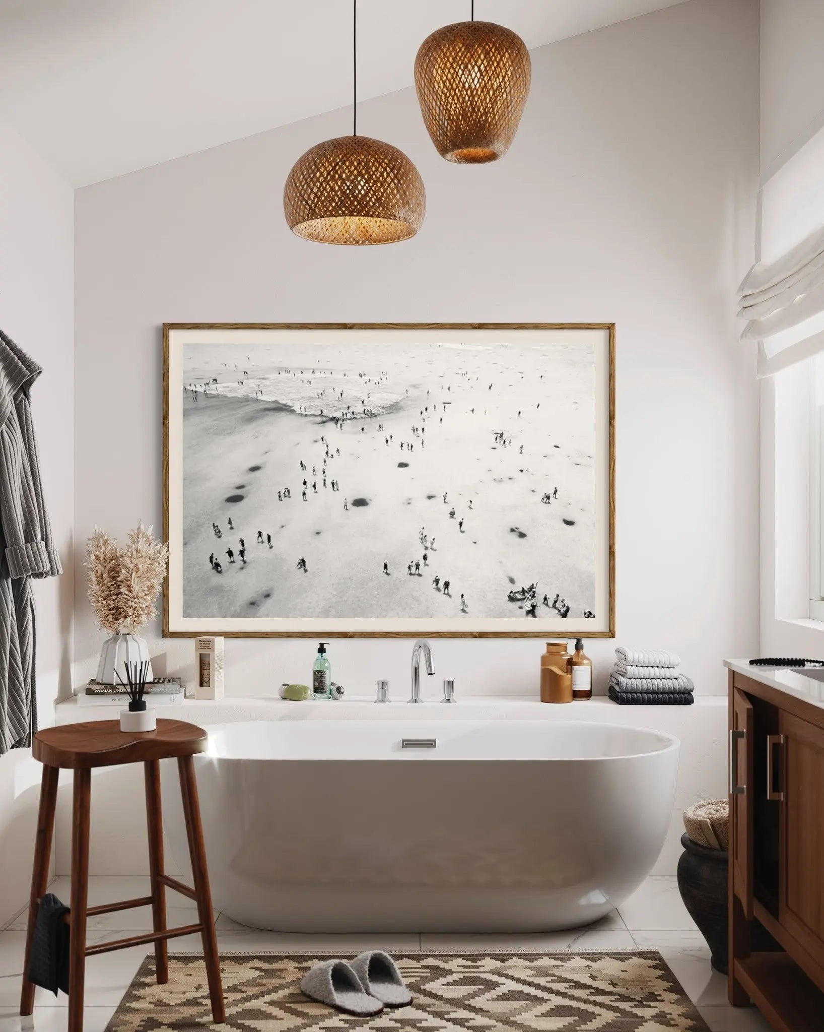 Dreamland by Francesco Alessandrini displayed in a modern living room interior
