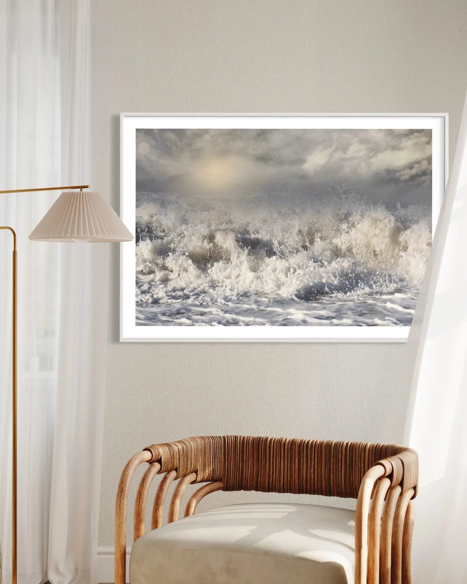King Tide by Karen Thom styled in a contemporary interior setting
