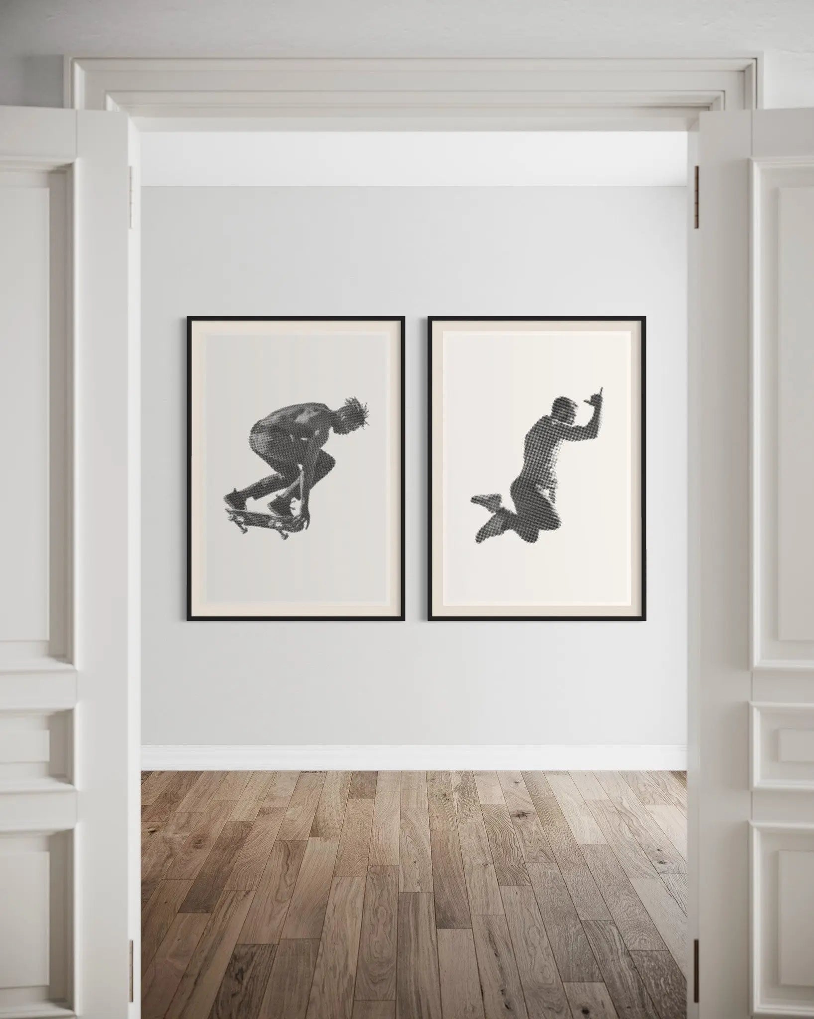 City Kids 2 by Alejandro Franseschini featured in an elegant interior space