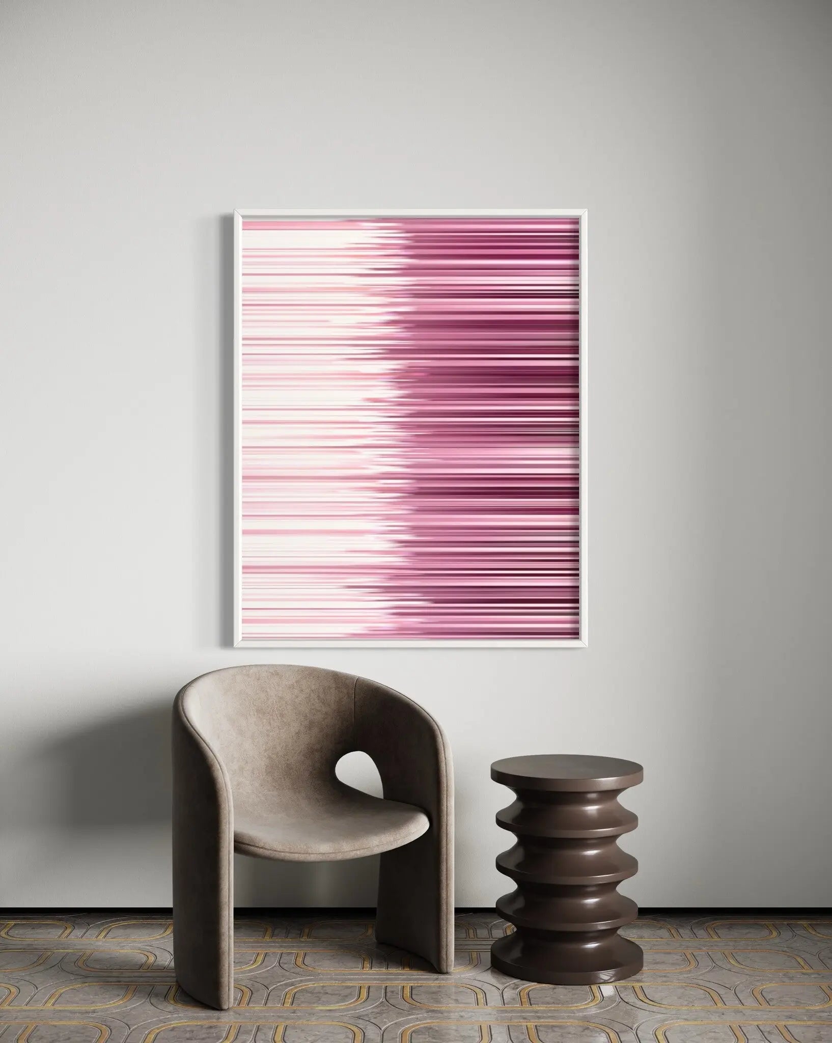 Find The Begining by Florence Daries presented in a curated interior design