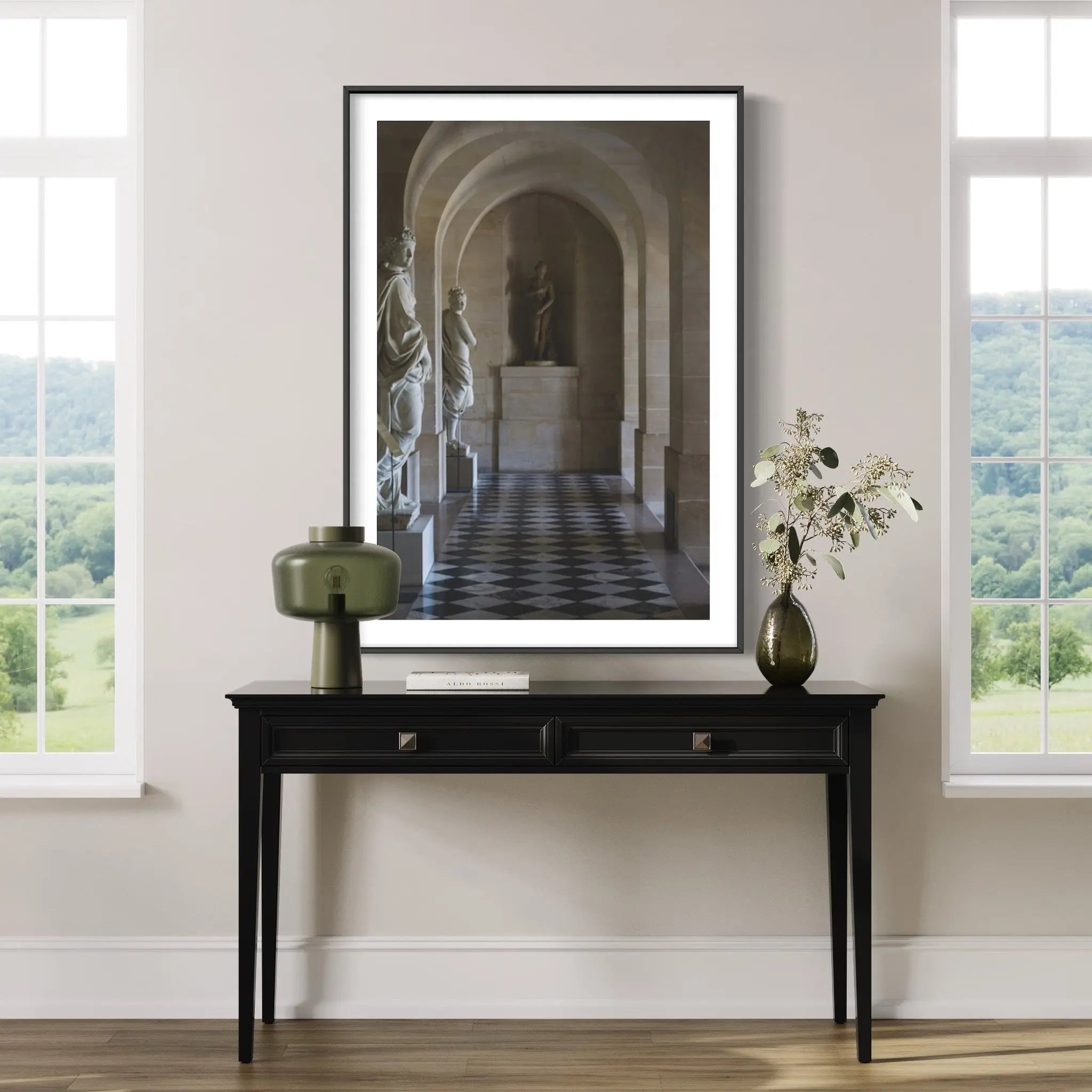 Clairobscur by R. Rivera shown in a minimalist home decor setting