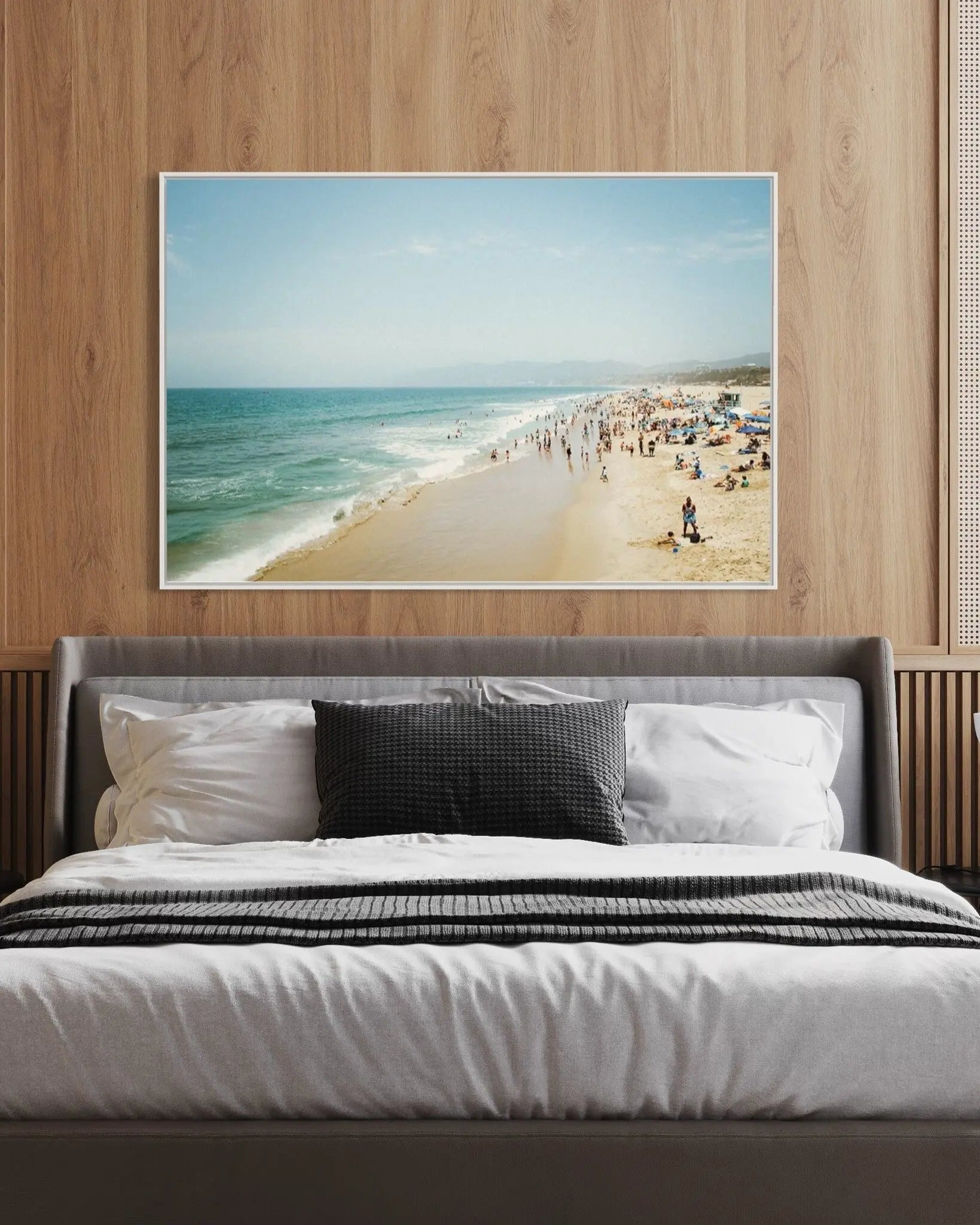 California Beach Day by J. Chau styled in a contemporary interior setting