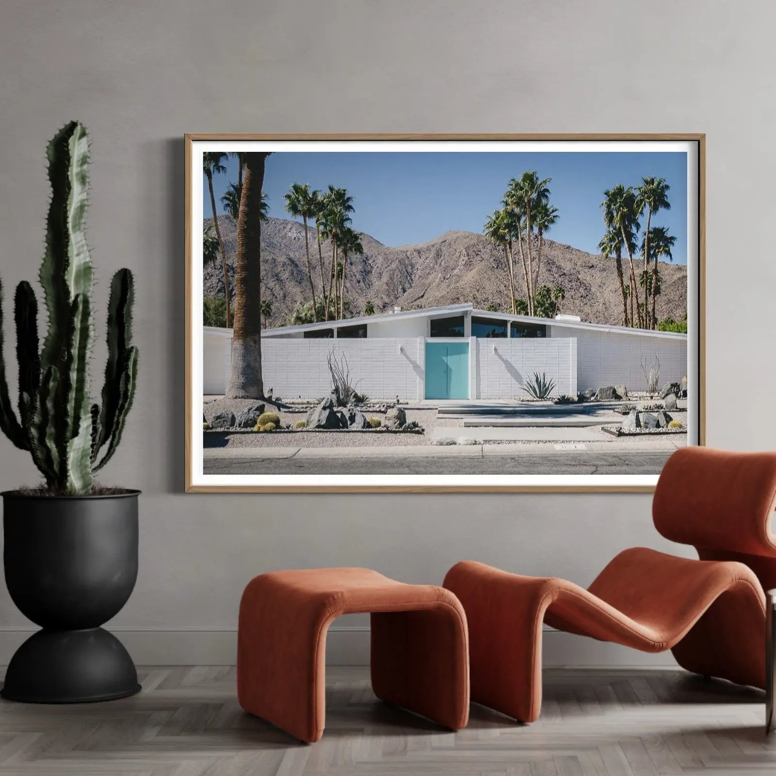 Palm Springs House 2 by Jed Gordon-Moran styled in a contemporary interior setting