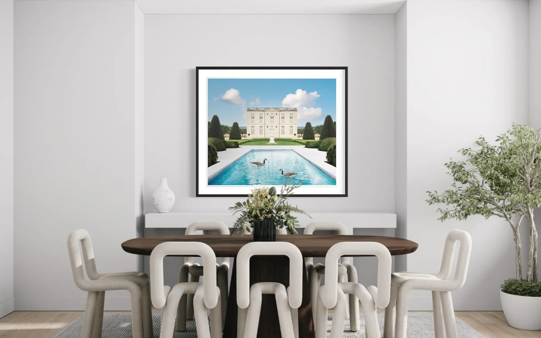 Sicilian Palazzo Series 2 by Francesco Alessandrini presented in a curated interior design