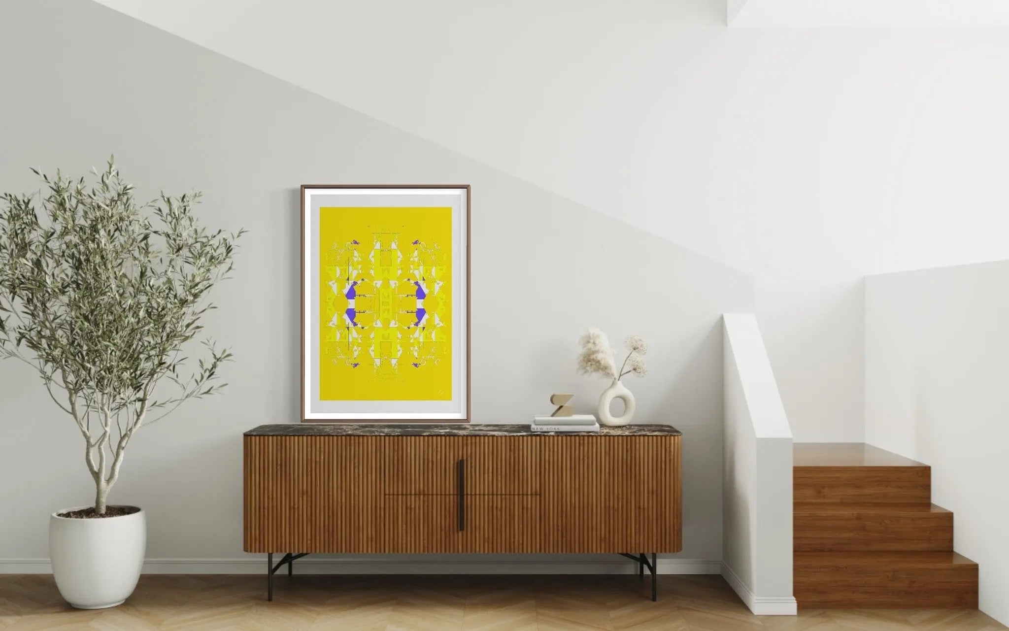 Portal by Yolanda Carbayo showcased in a designer room setting