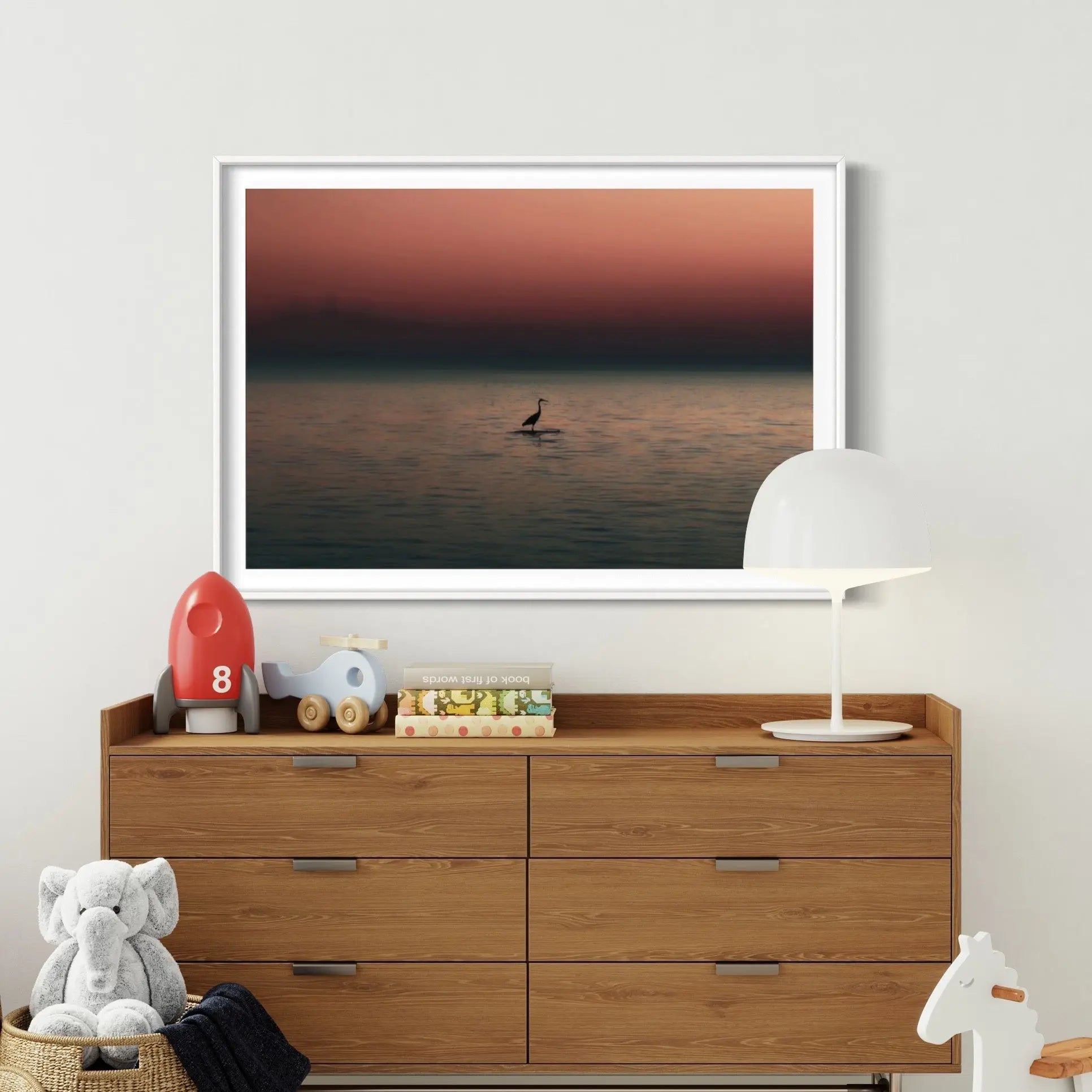 Night Life by Karen Thom styled in a contemporary interior setting