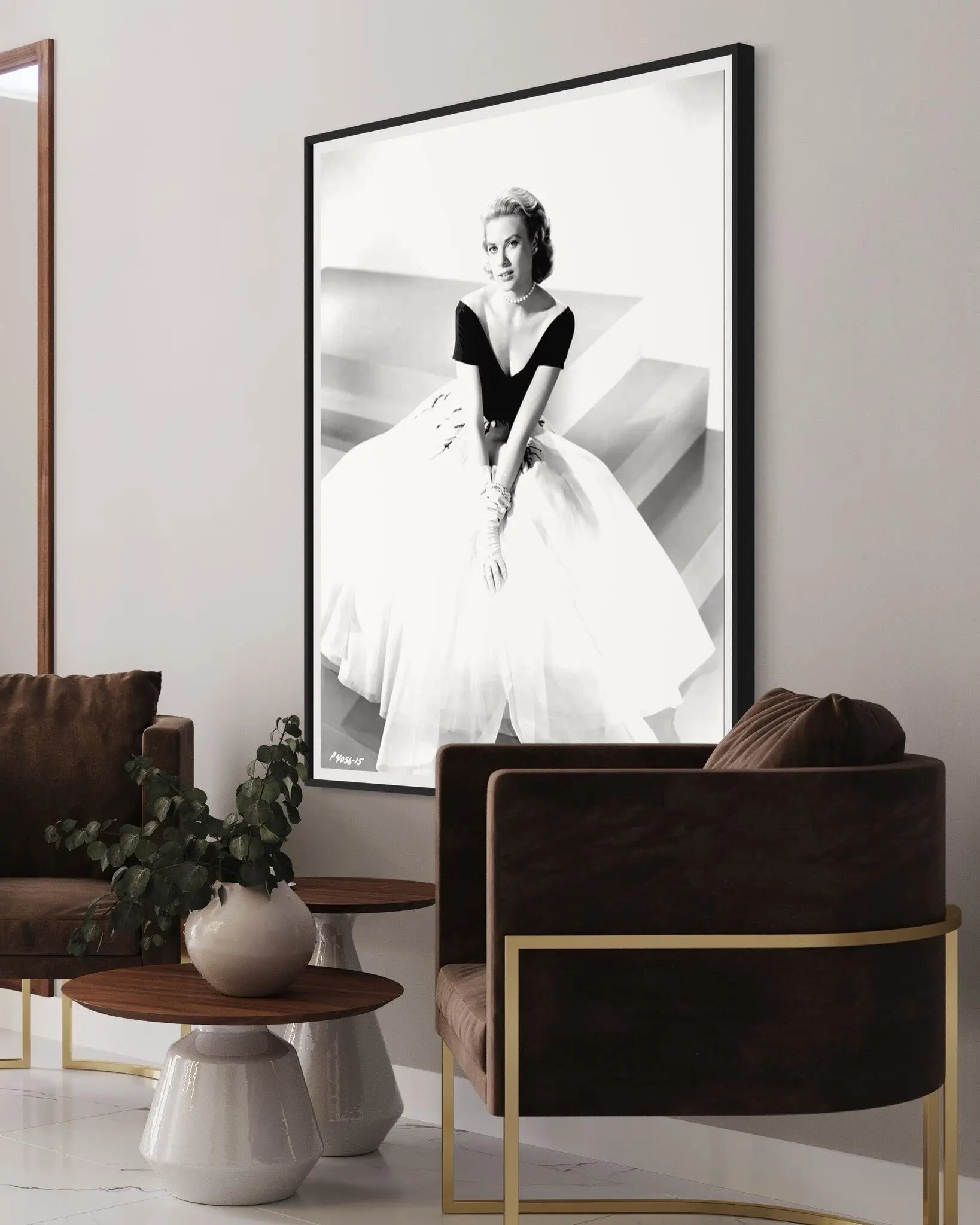 Grace Kelly in Rear Window by Bud Fraker showcased in a designer room setting