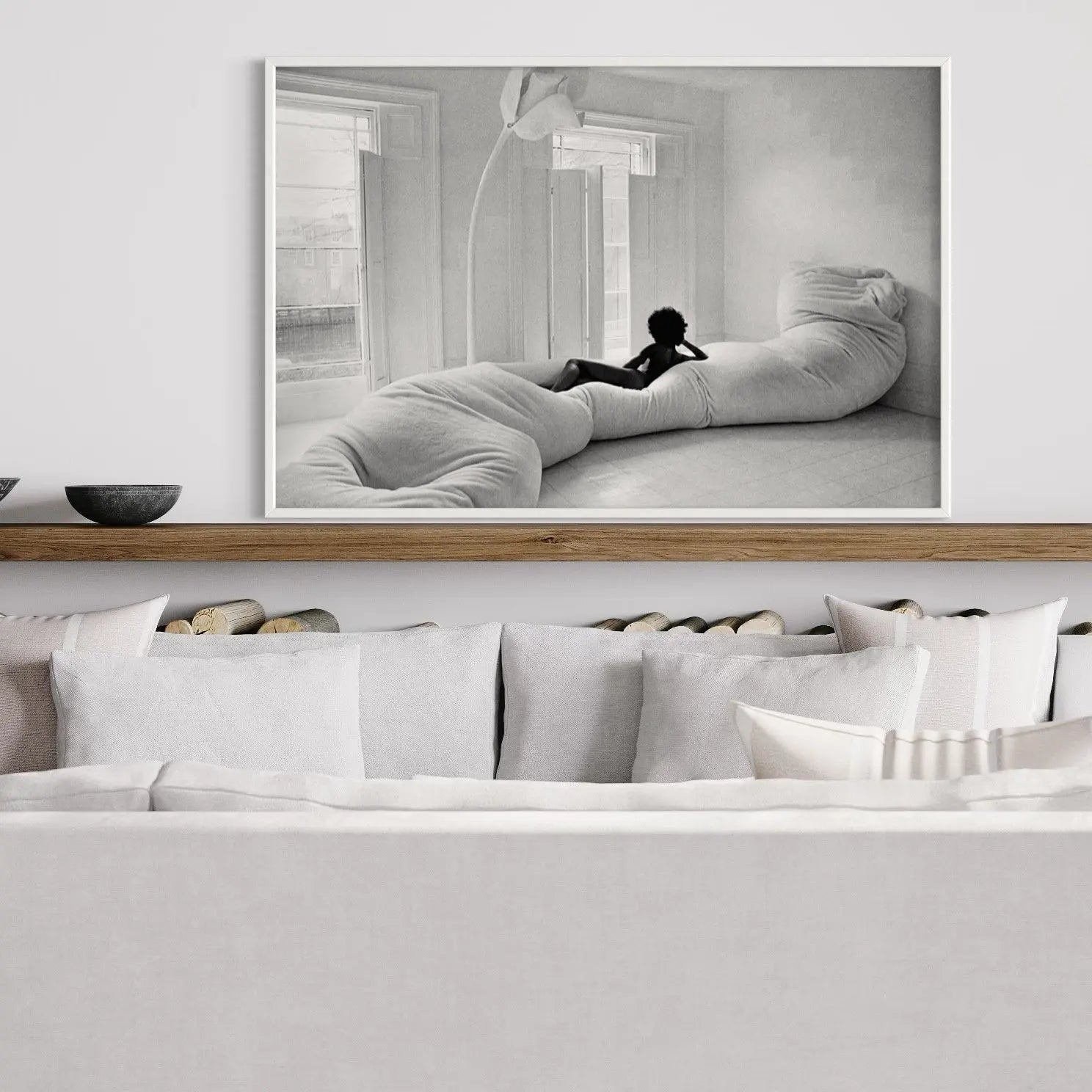 70s Interior Design by Evening Standard styled in a contemporary interior setting
