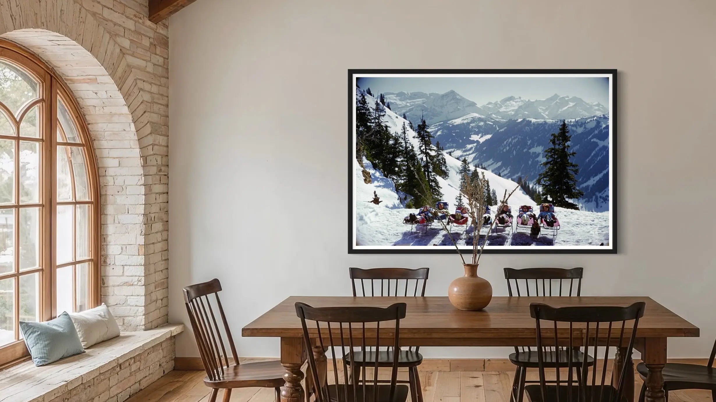 Getty Images certificate of authenticity for Lounging in Gstaad by Slim Aarons - view 3