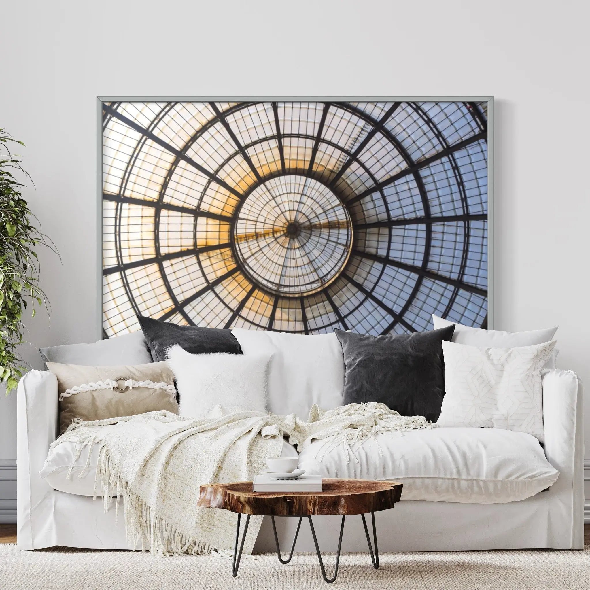 Glass Dome by J. Shaw showcased in a designer room setting