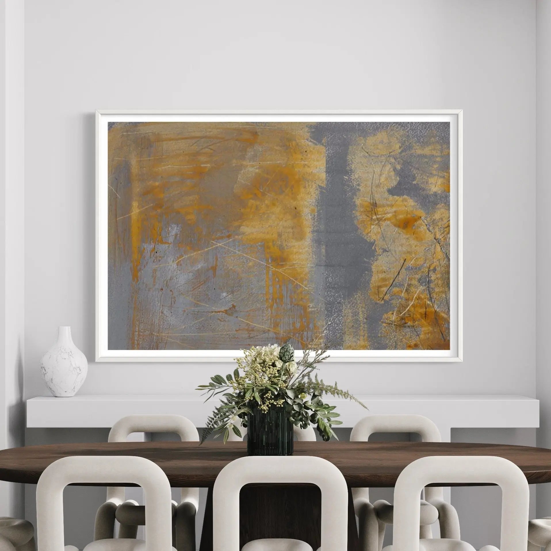 Cartografia by Evelyn Ogly presented in a curated interior design