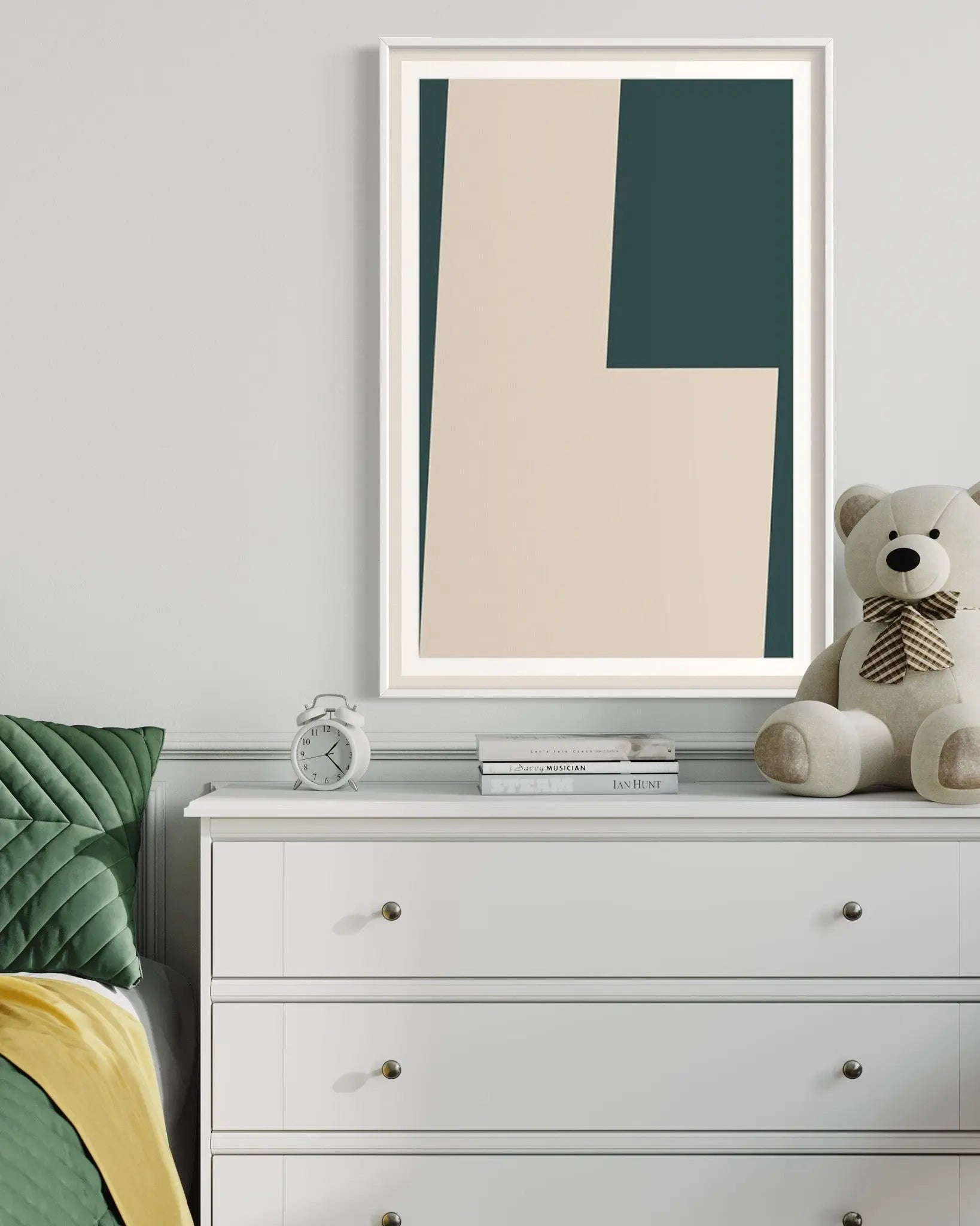 Untitled 550 by Pedro Nuka showcased in a designer room setting