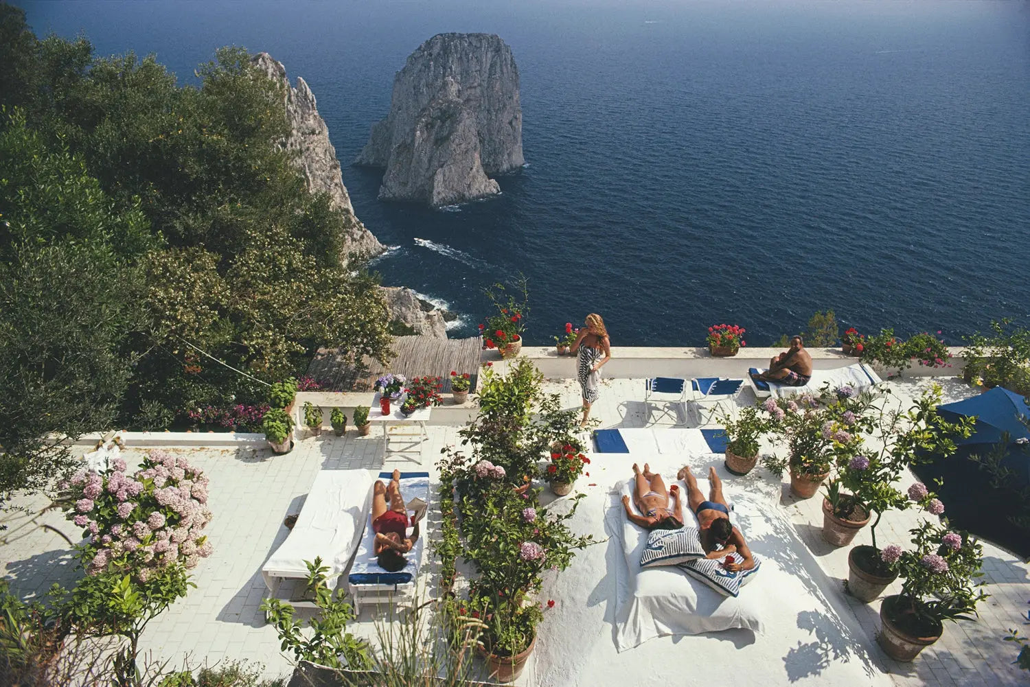 Il Canille by Slim Aarons, fine art print, The Picturalist