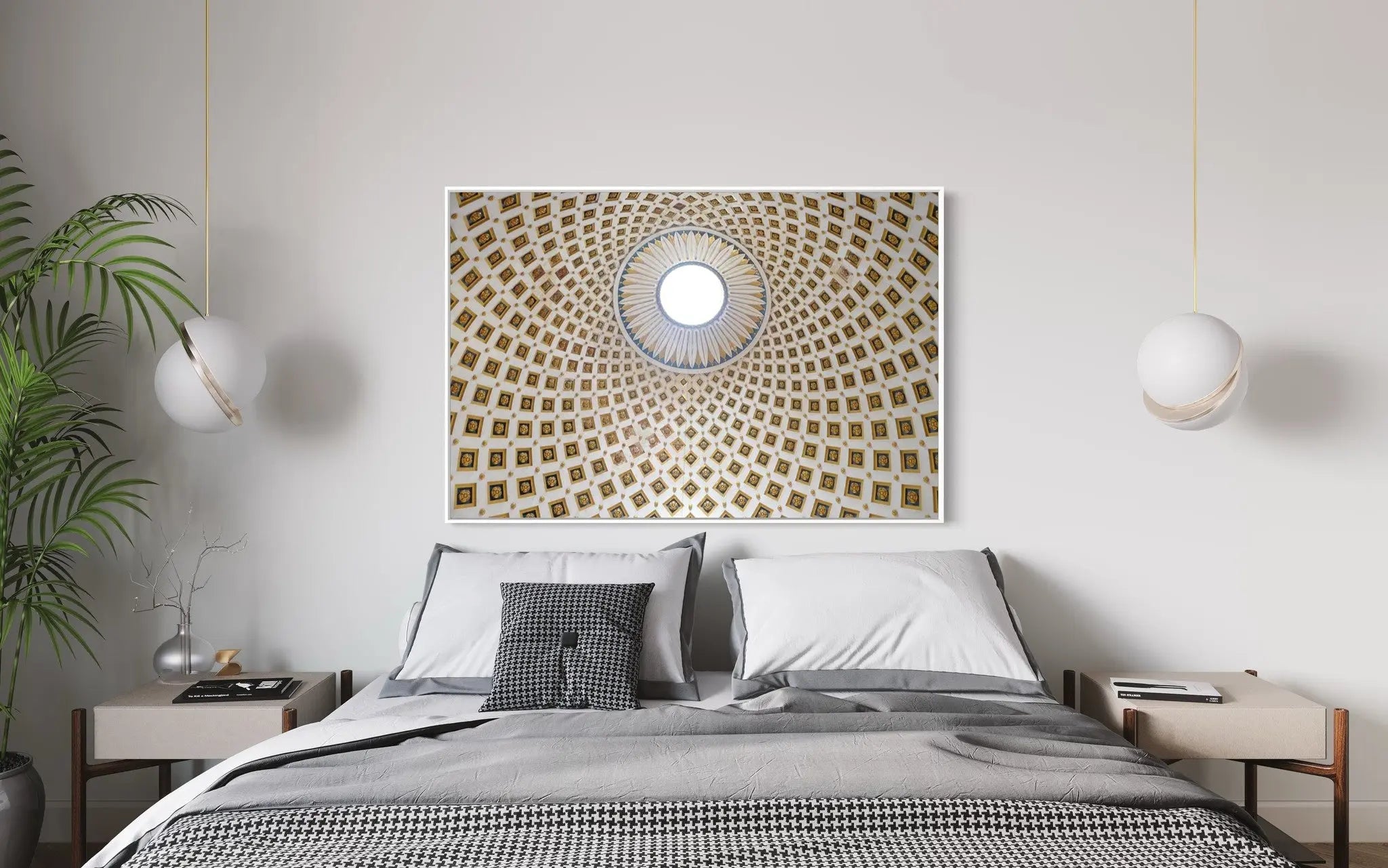 Converging Dome showcased in a designer room setting
