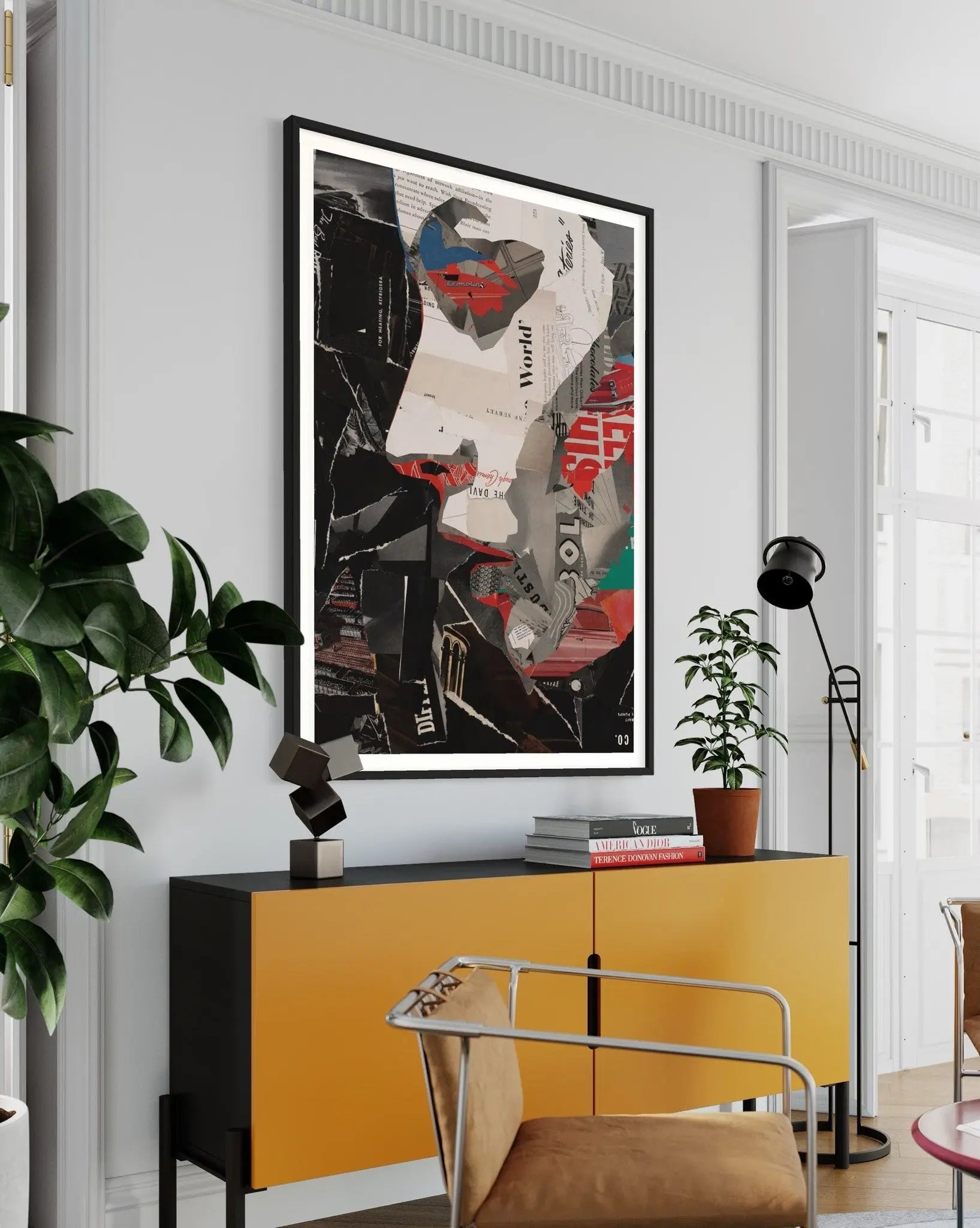 This Is Your Song by Alejandro Franseschini showcased in a designer room setting