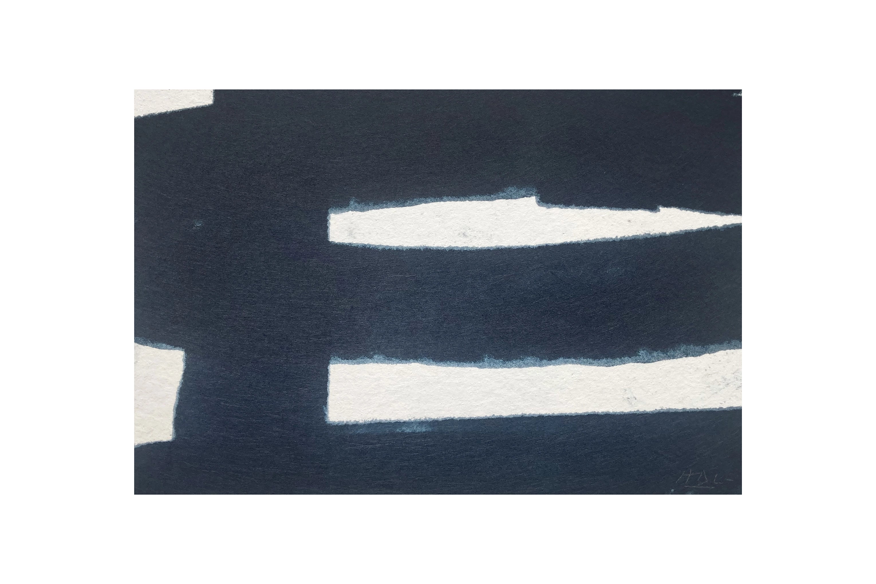 Inner Horizons by Marie Adeline, abstract fine art print on matte archival paper, available from The Picturalist for luxury and minimalist interiors.