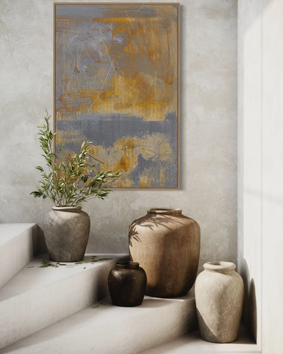 Cartografia by Evelyn Ogly featured in an elegant interior space