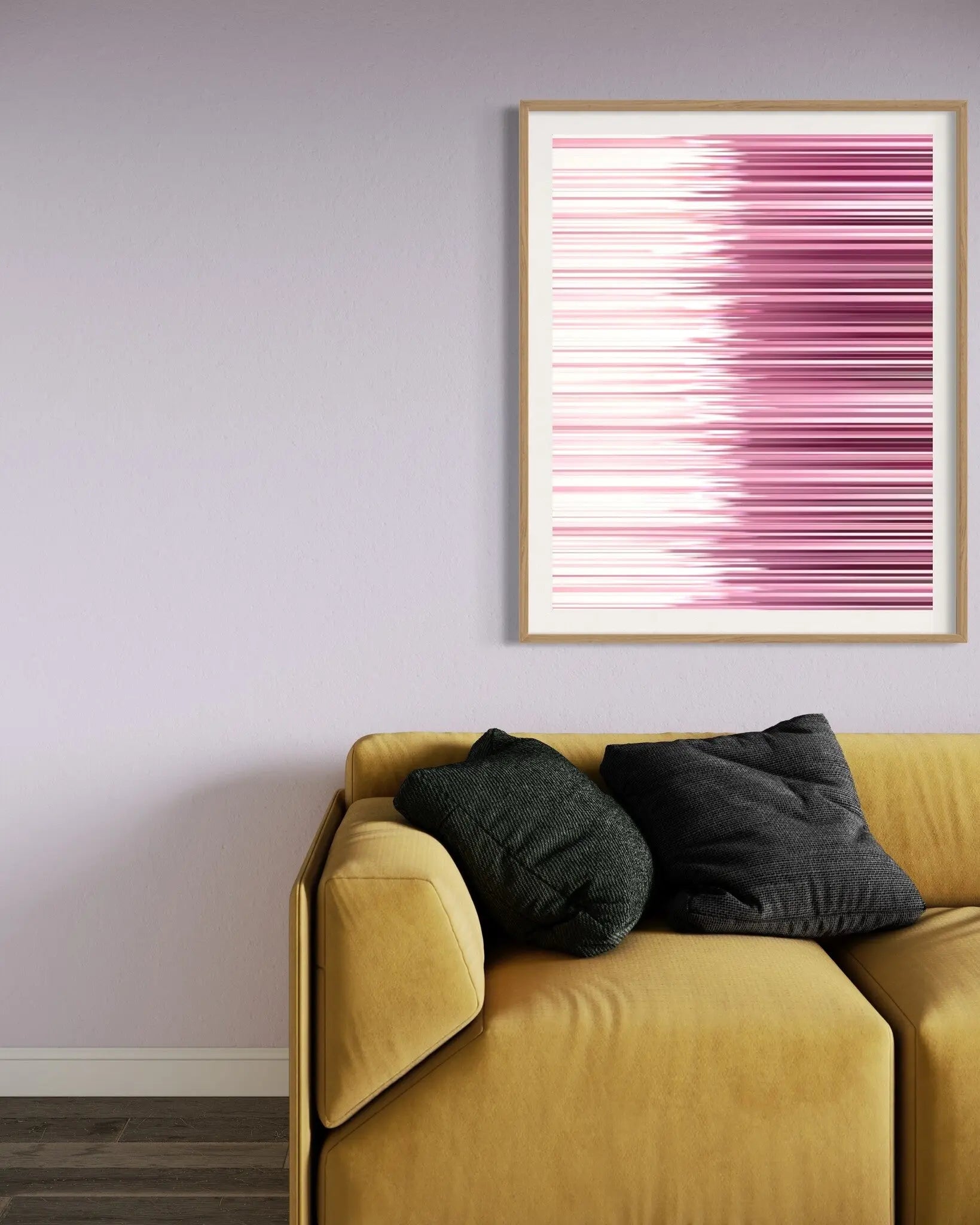Find The Begining by Florence Daries shown in a minimalist home decor setting