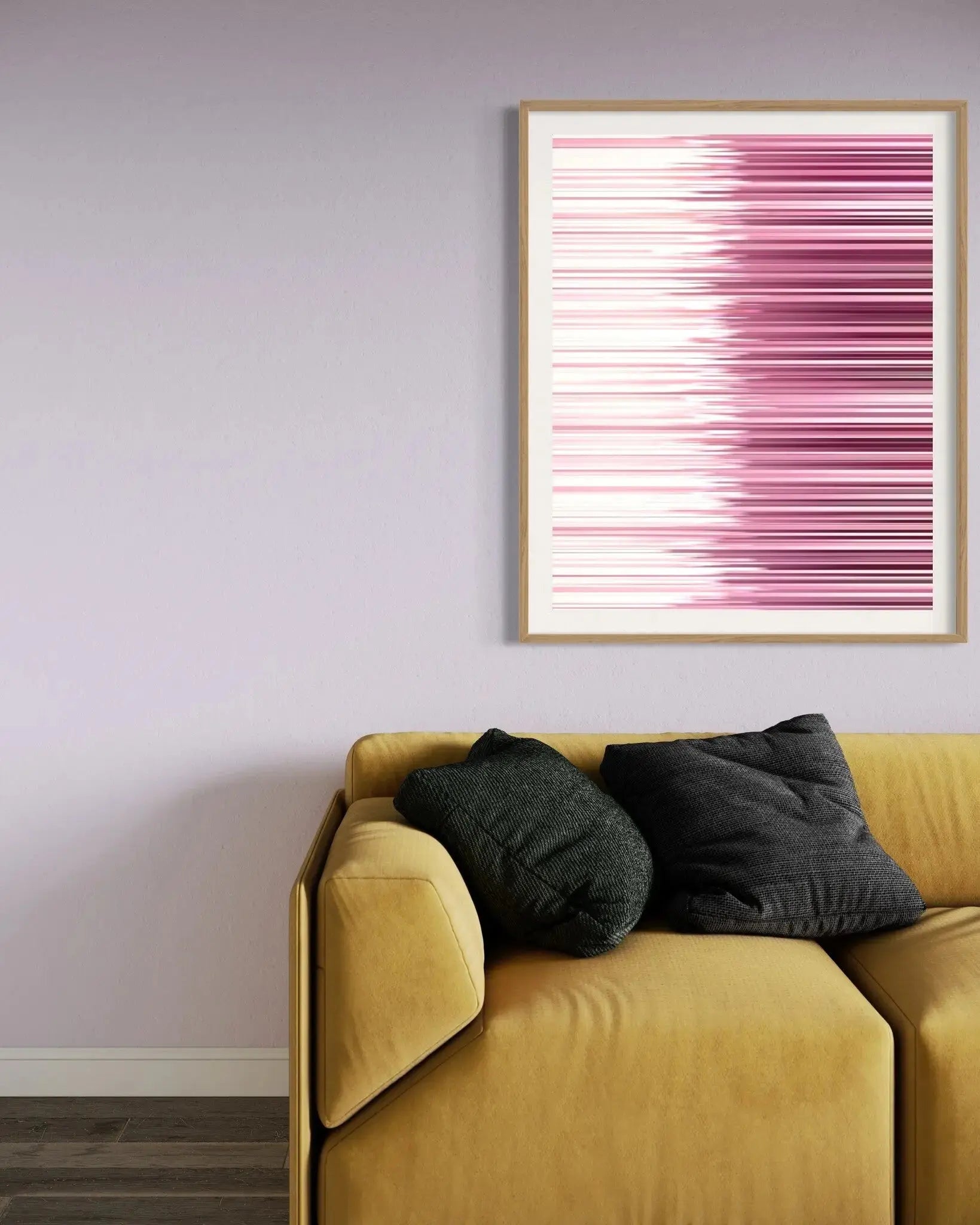 Find The Begining by Florence Daries shown in a minimalist home decor setting
