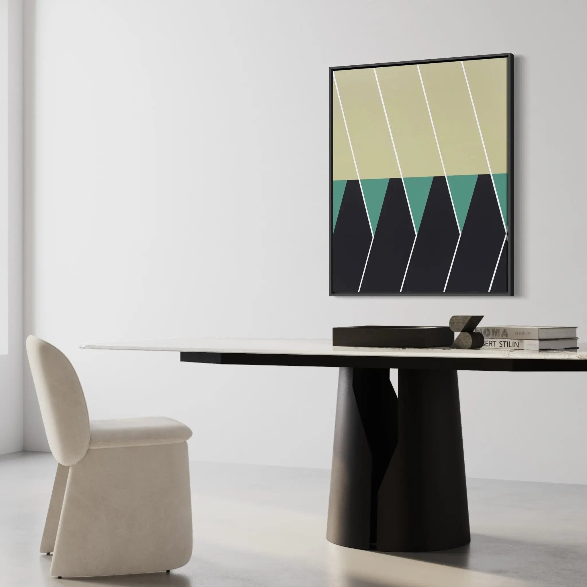 Langreo by Rodrigo Martin presented in a curated interior design