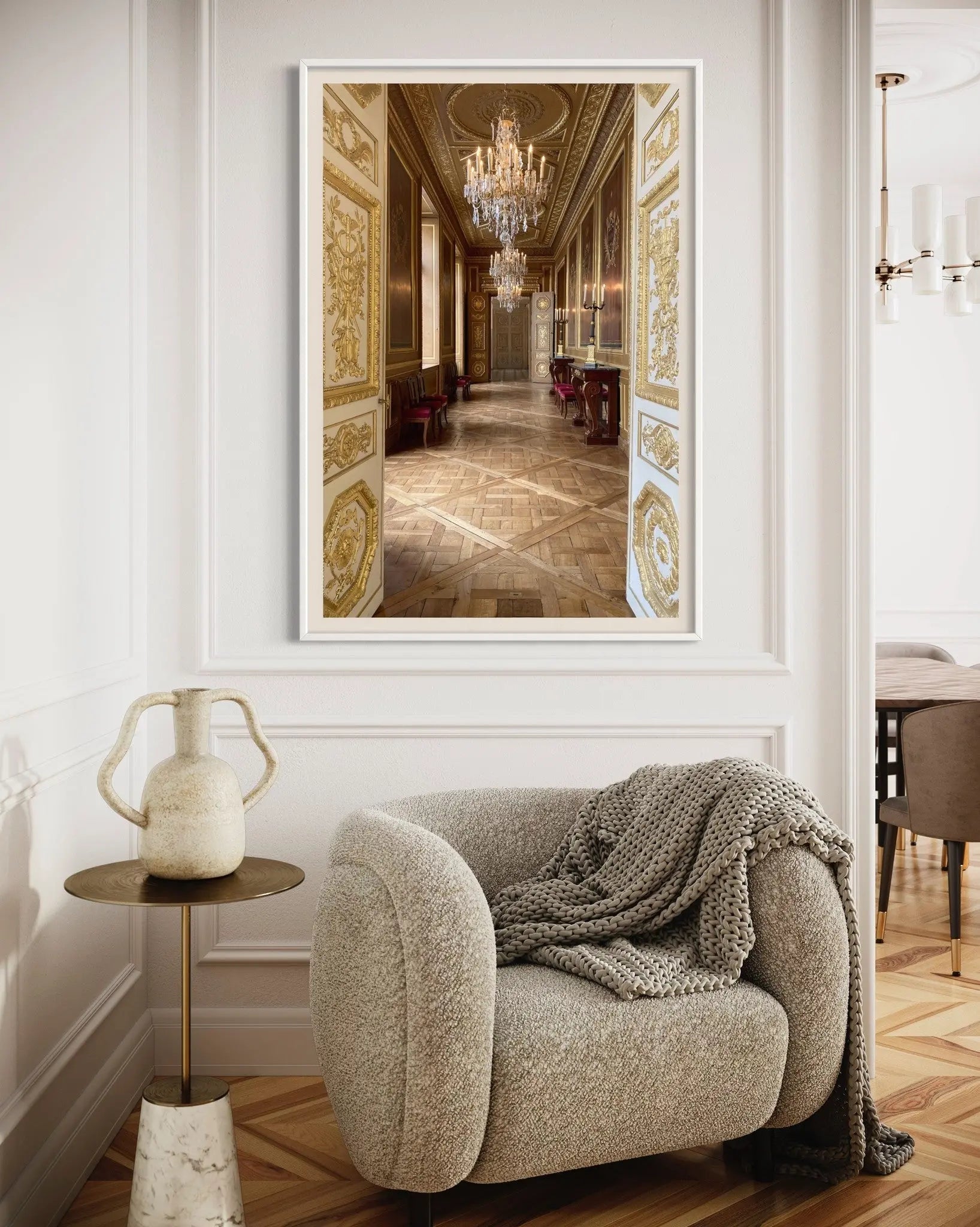 Passage De L' Hotel De La Marine by Baptiste Marsac featured in an elegant interior space