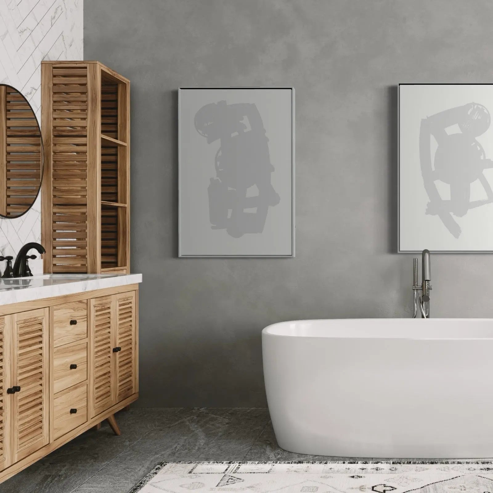 Neutra Series 2 by Alejandro Franseschini styled in a contemporary interior setting