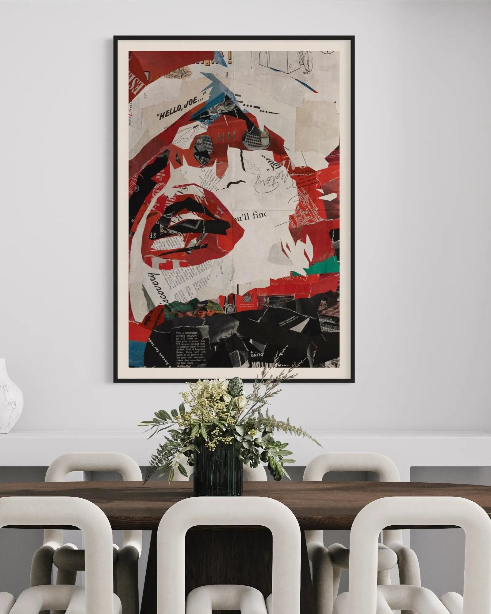 Hello Joe by Alejandro Franseschini styled in a contemporary interior setting