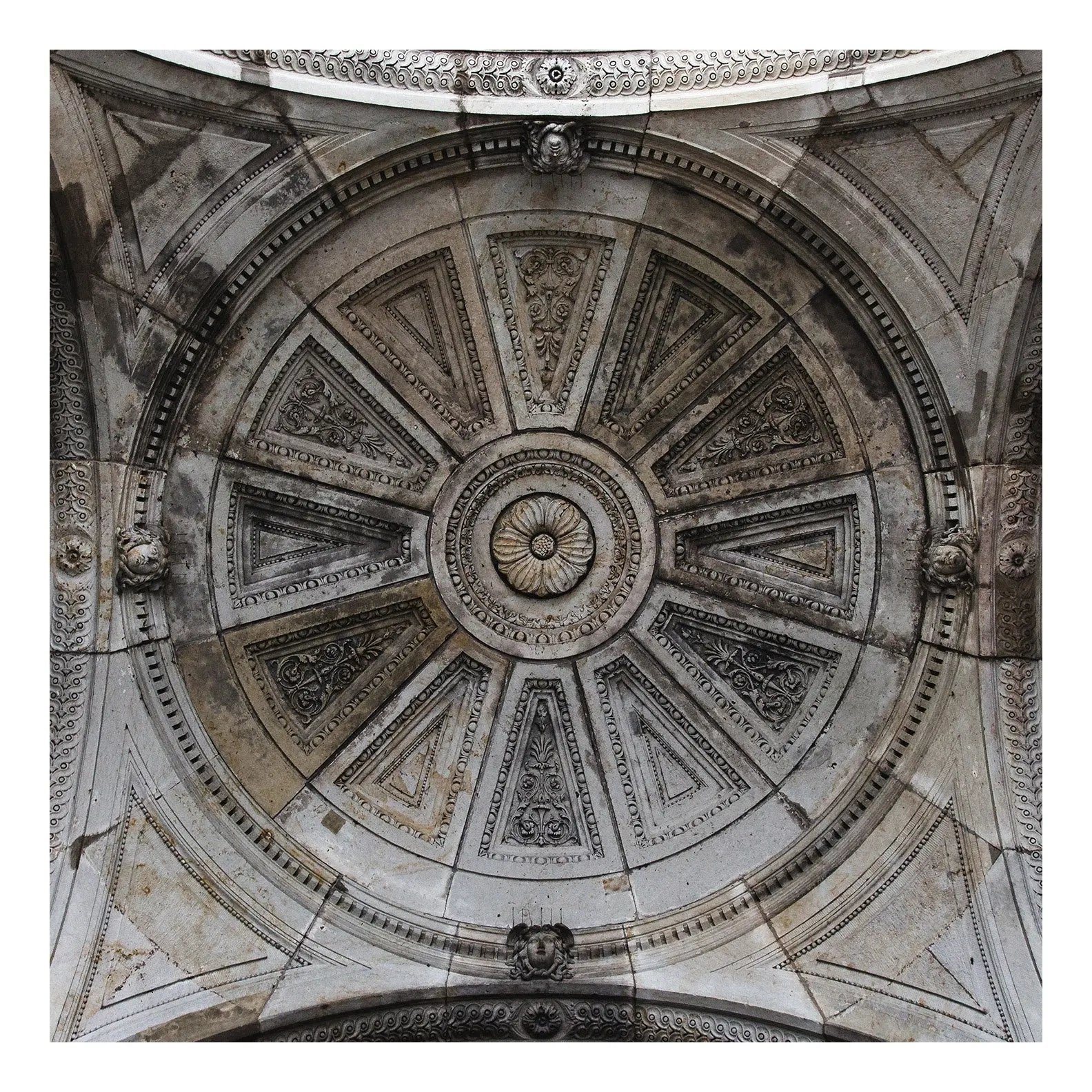 Stone Carved Dome, fine art paper print, The Picturalist