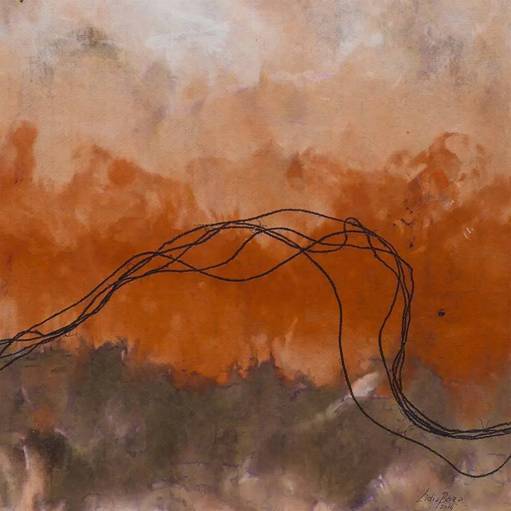 Cuerdas Naranja by Lidia Beiza, fine art paper print, The Picturalist