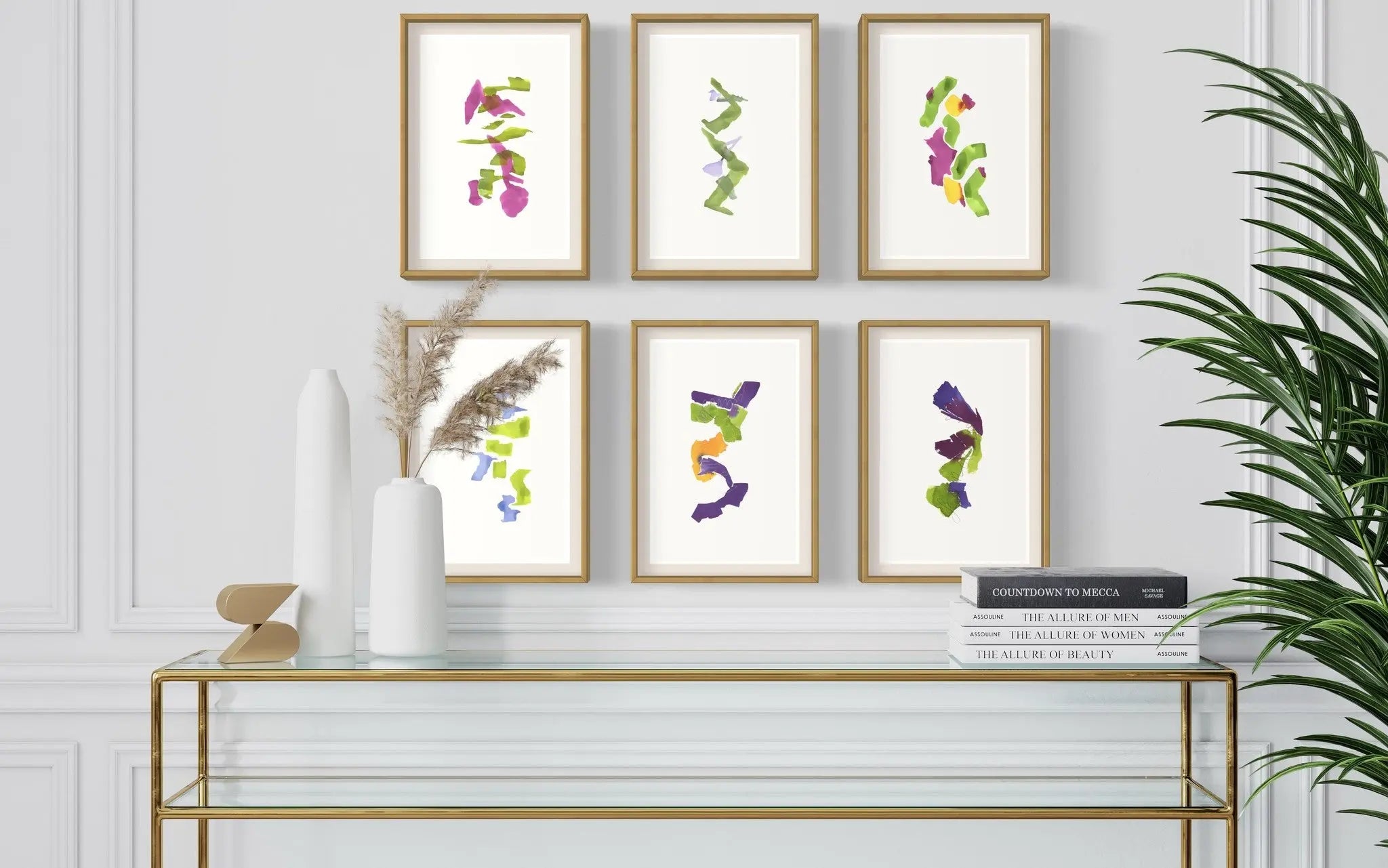Color Study 18 by Encarnacion Portal Rubio featured in an elegant interior space