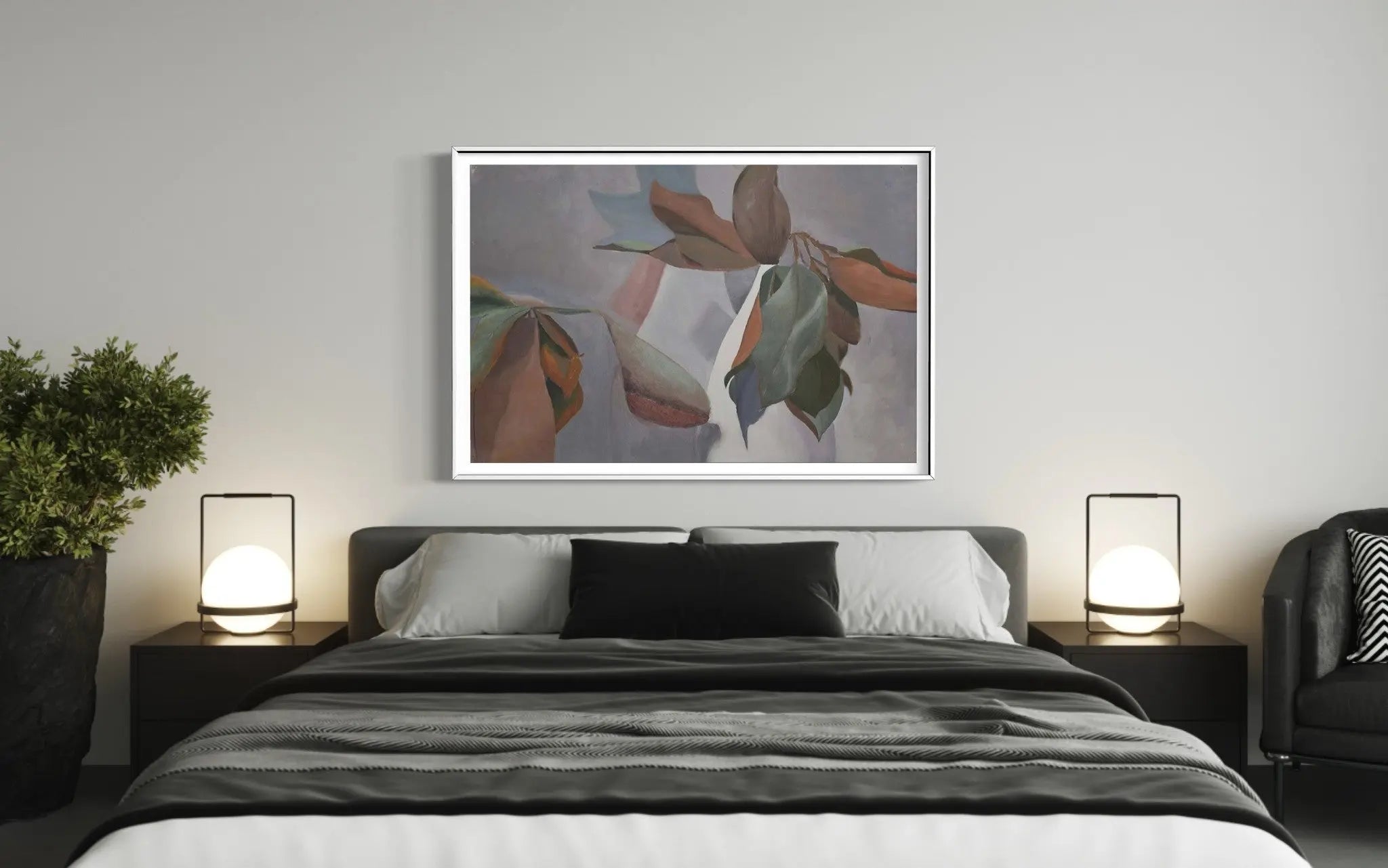Magnolia by Encarnacion Portal Rubio shown in a minimalist home decor setting