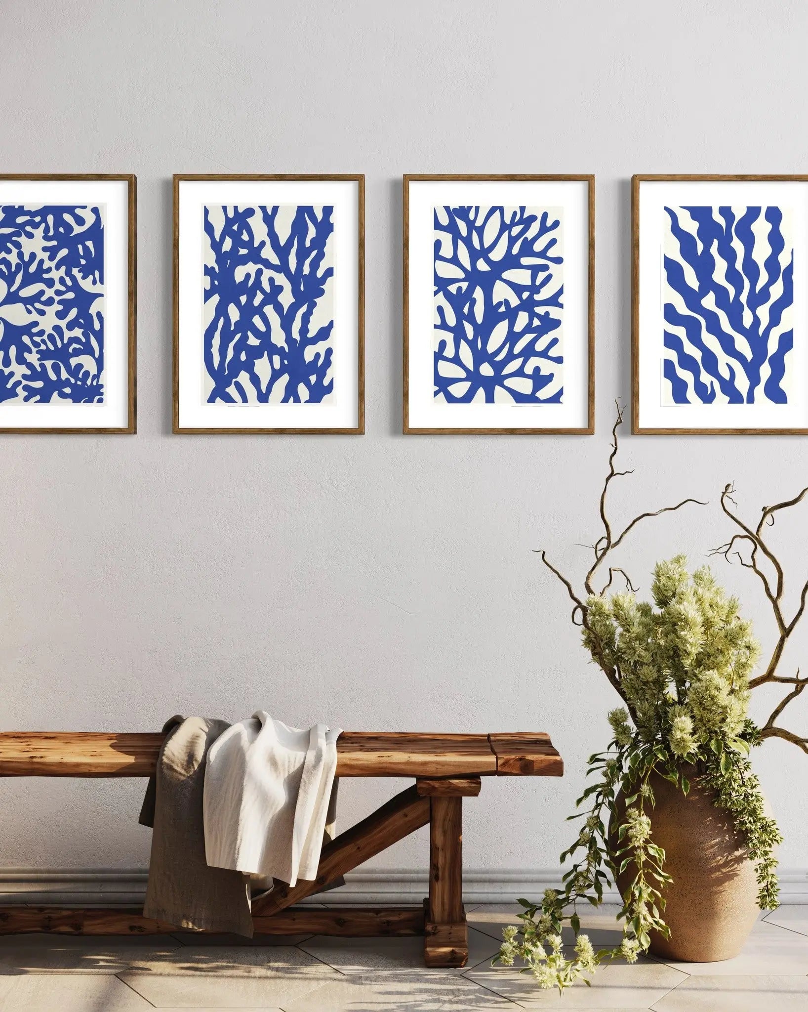 Sea Flora 3 by Alejandro Franseschini styled in a contemporary interior setting