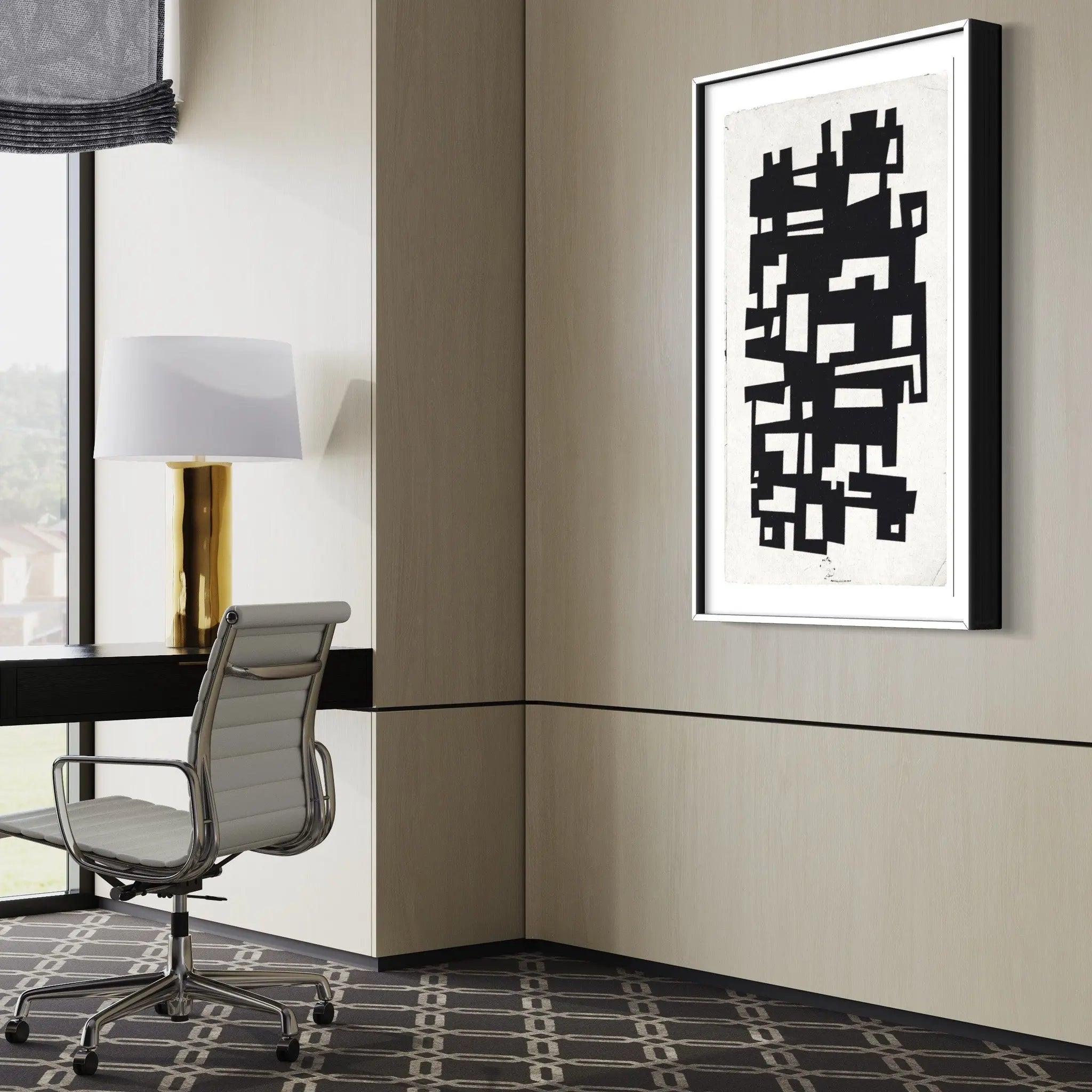 Colossal by Alejandro Franseschini showcased in a designer room setting
