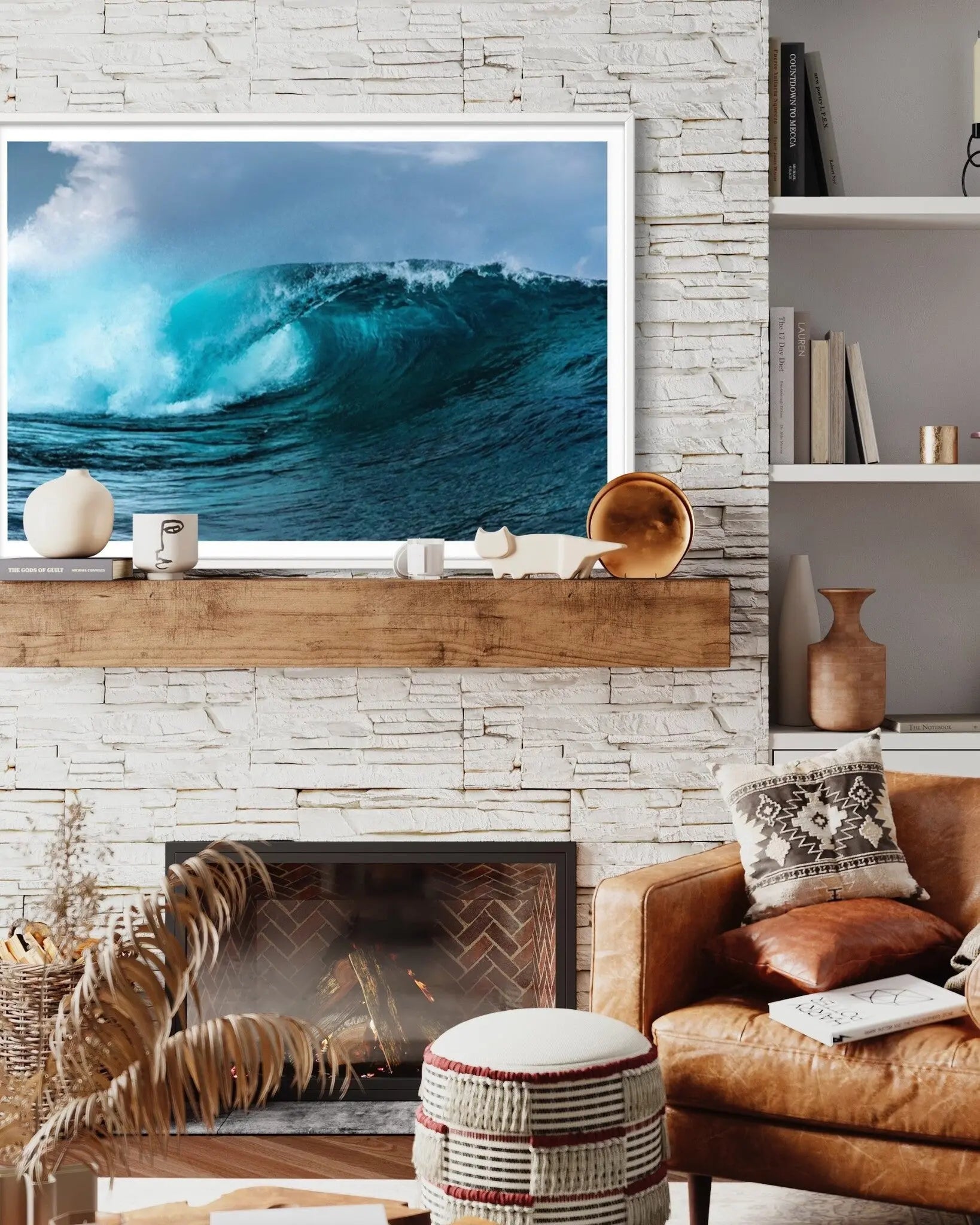 Inside Teahuppoo by Stephan Debelle presented in a curated interior design