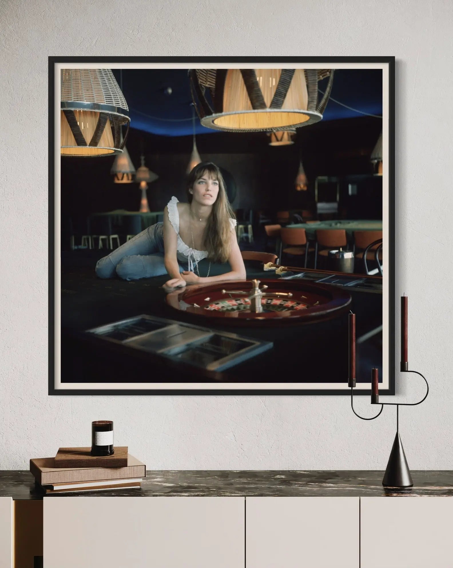 Jane Birkin on Roulette Table by Keystone featured in an elegant interior space