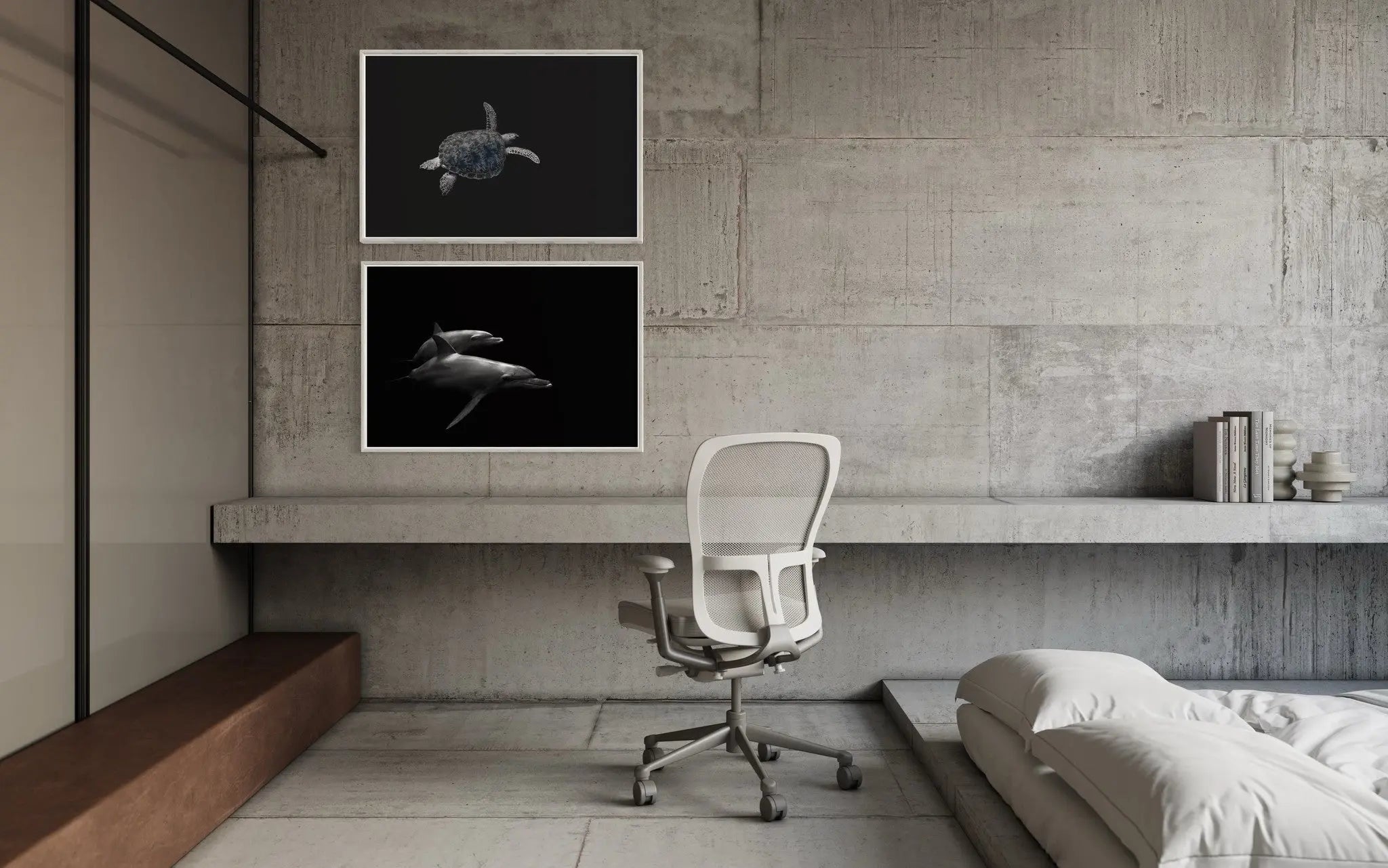 Carey Turtle by Enric Gener featured in an elegant interior space