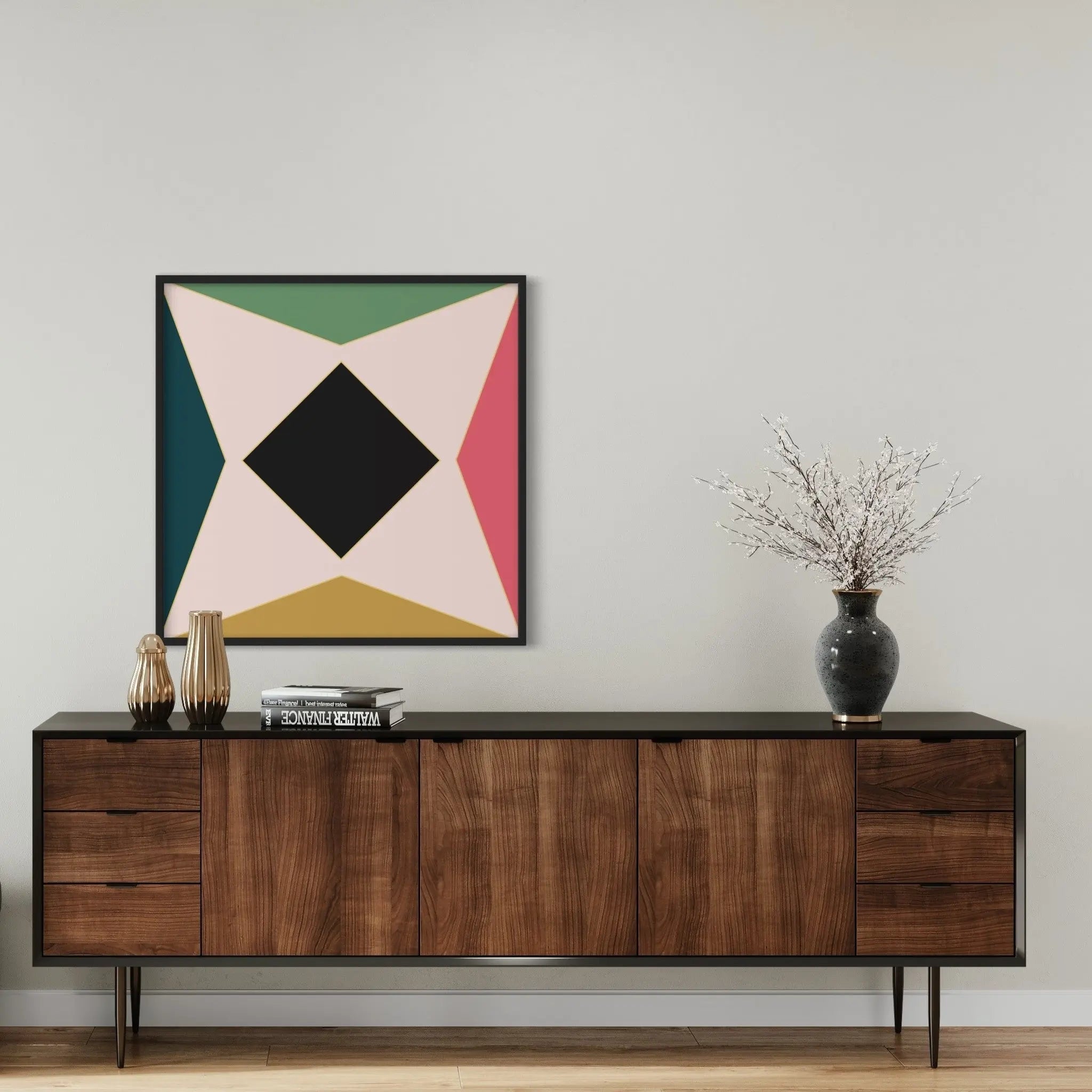 Rombo by Alejandro Franseschini showcased in a designer room setting
