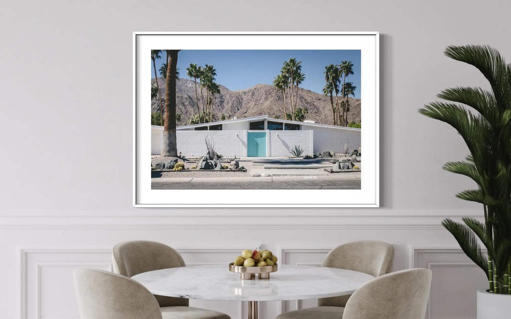 Palm Springs House 2 by Jed Gordon-Moran presented in a curated interior design