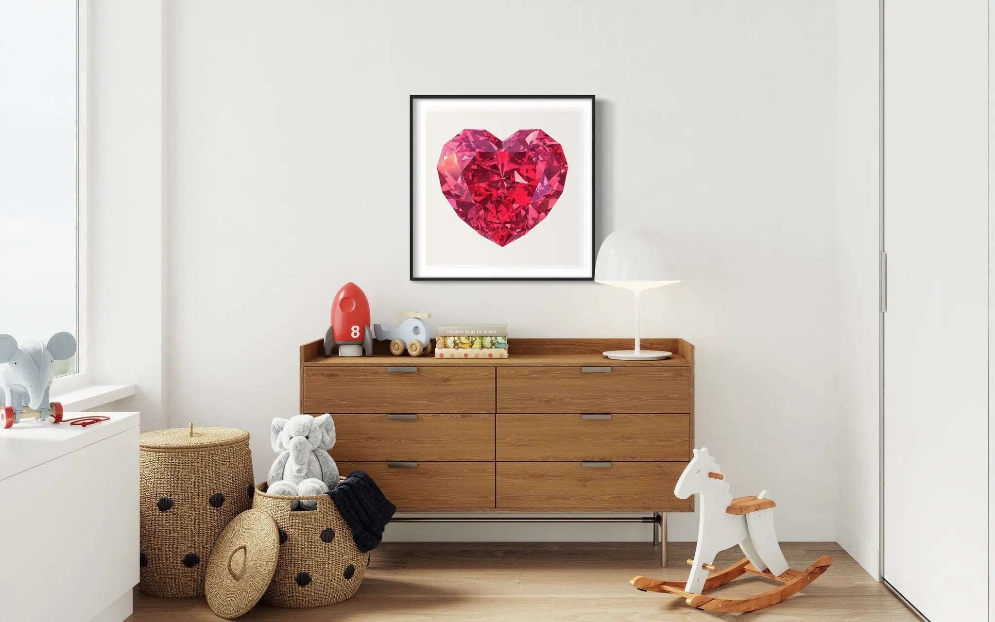 Precious Heart by Francesco Alessandrini styled in a contemporary interior setting