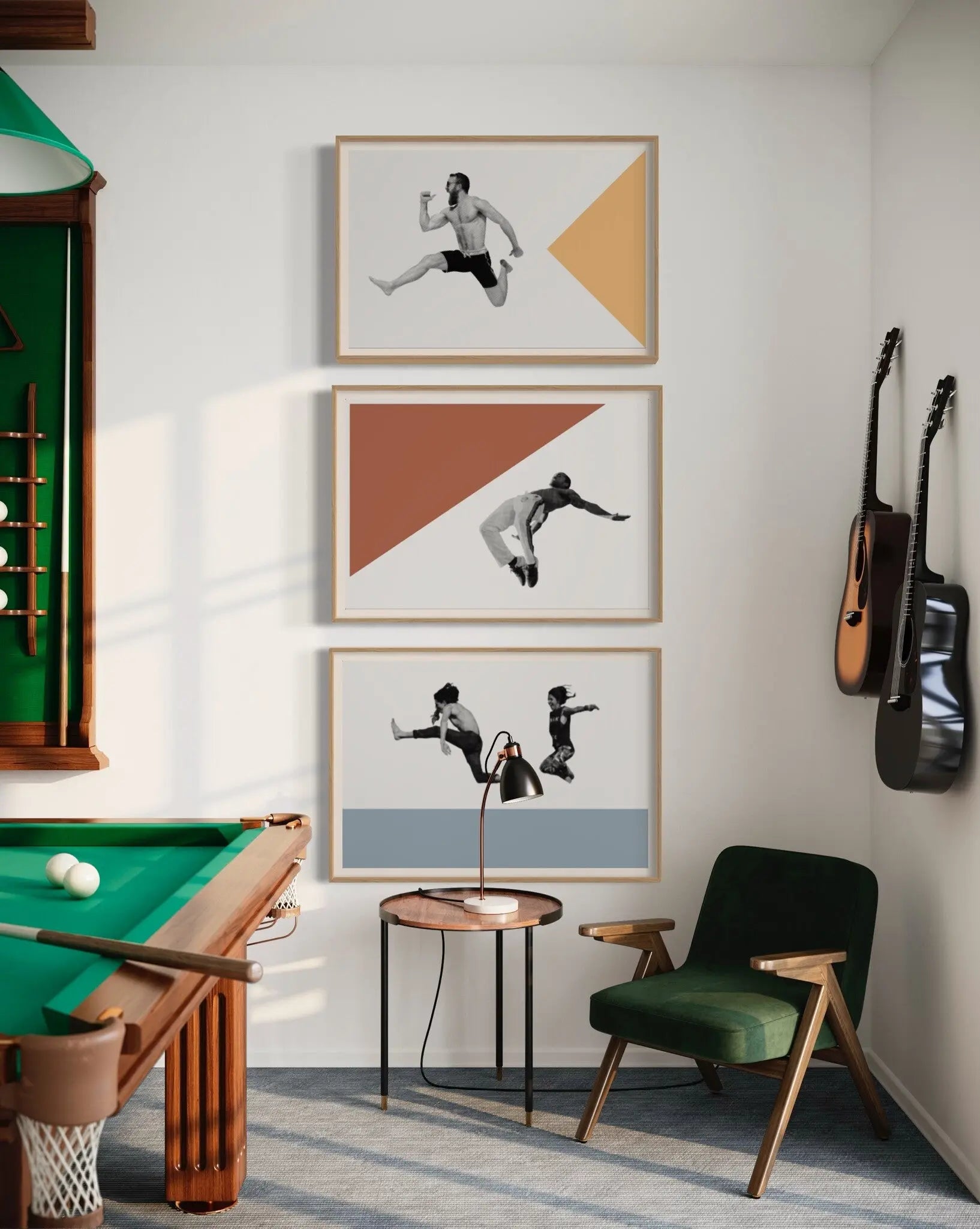 Youth in the Cities 5 by Alejandro Franseschini styled in a contemporary interior setting